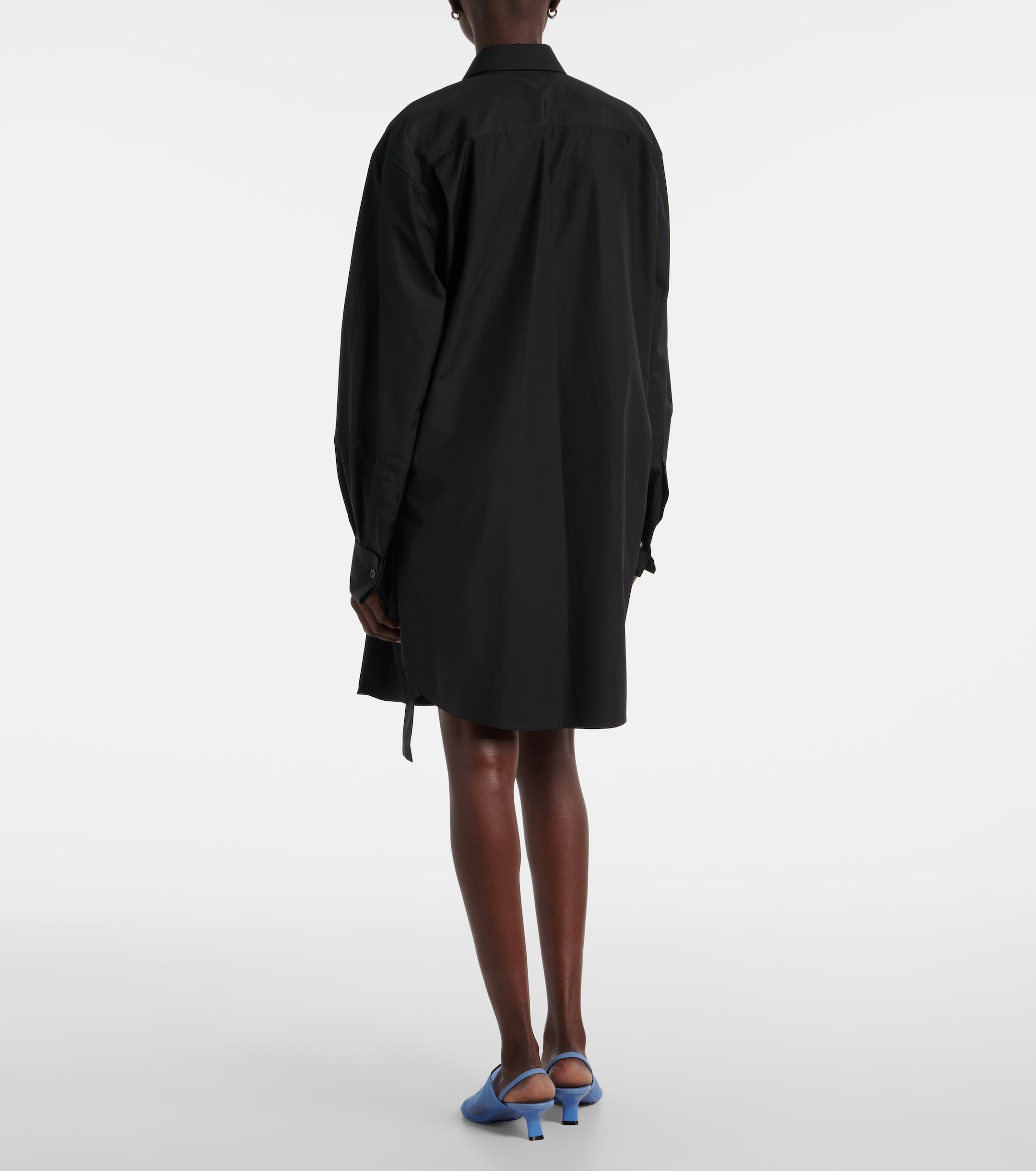 Loewe Draped cotton shirt dress thumbnail