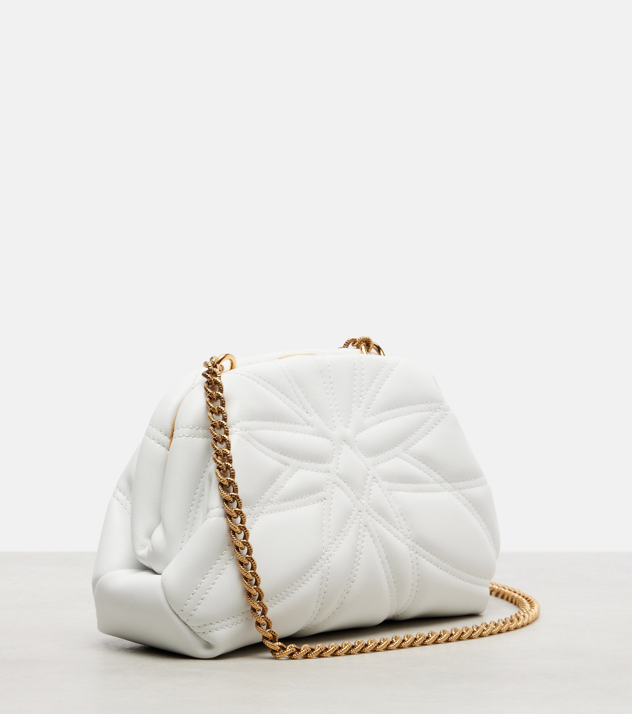 Dolce&Gabbana Devotion Small embellished leather clutch
