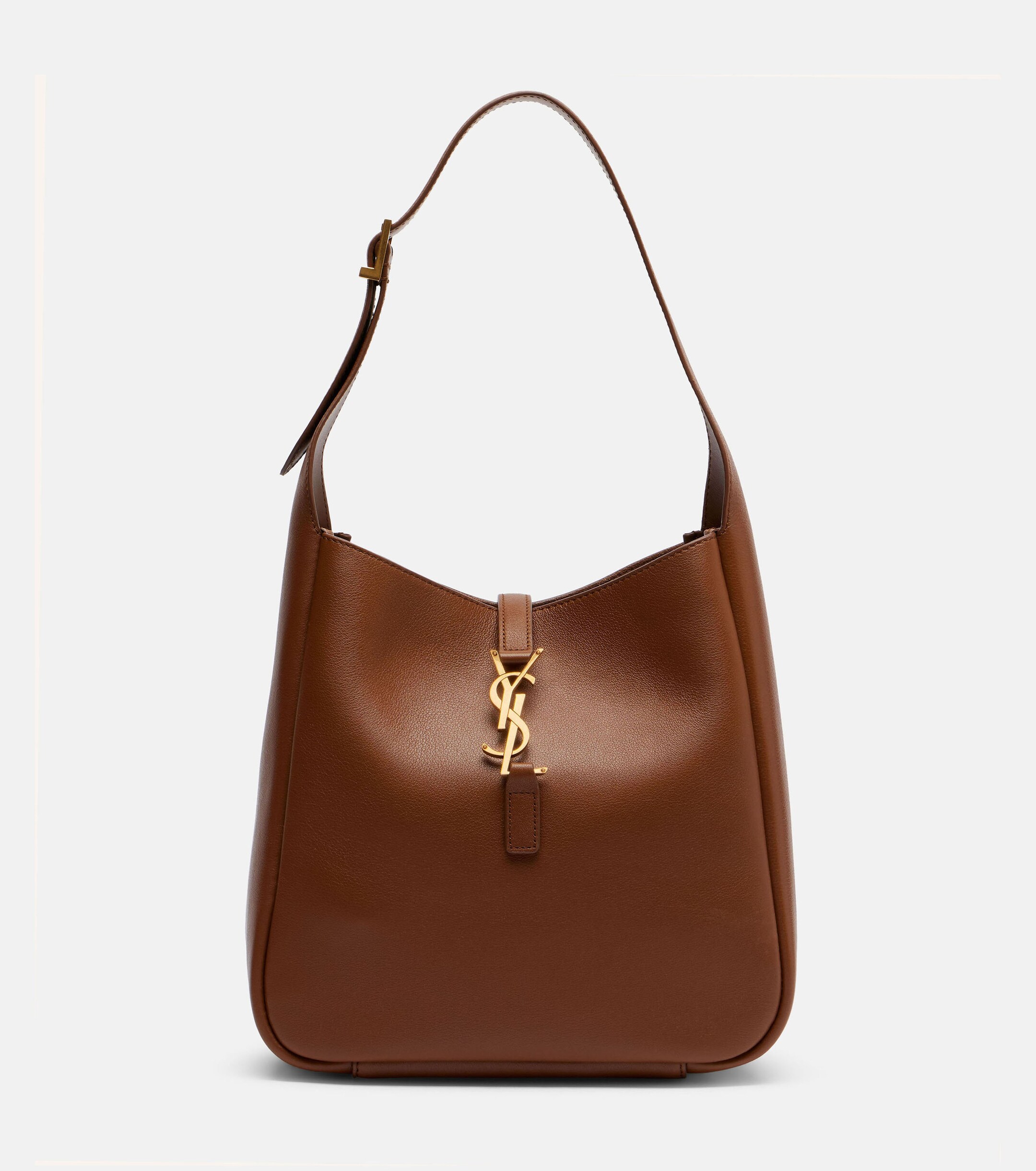 Saint Laurent Le 5 à 7 Small leather tote bag