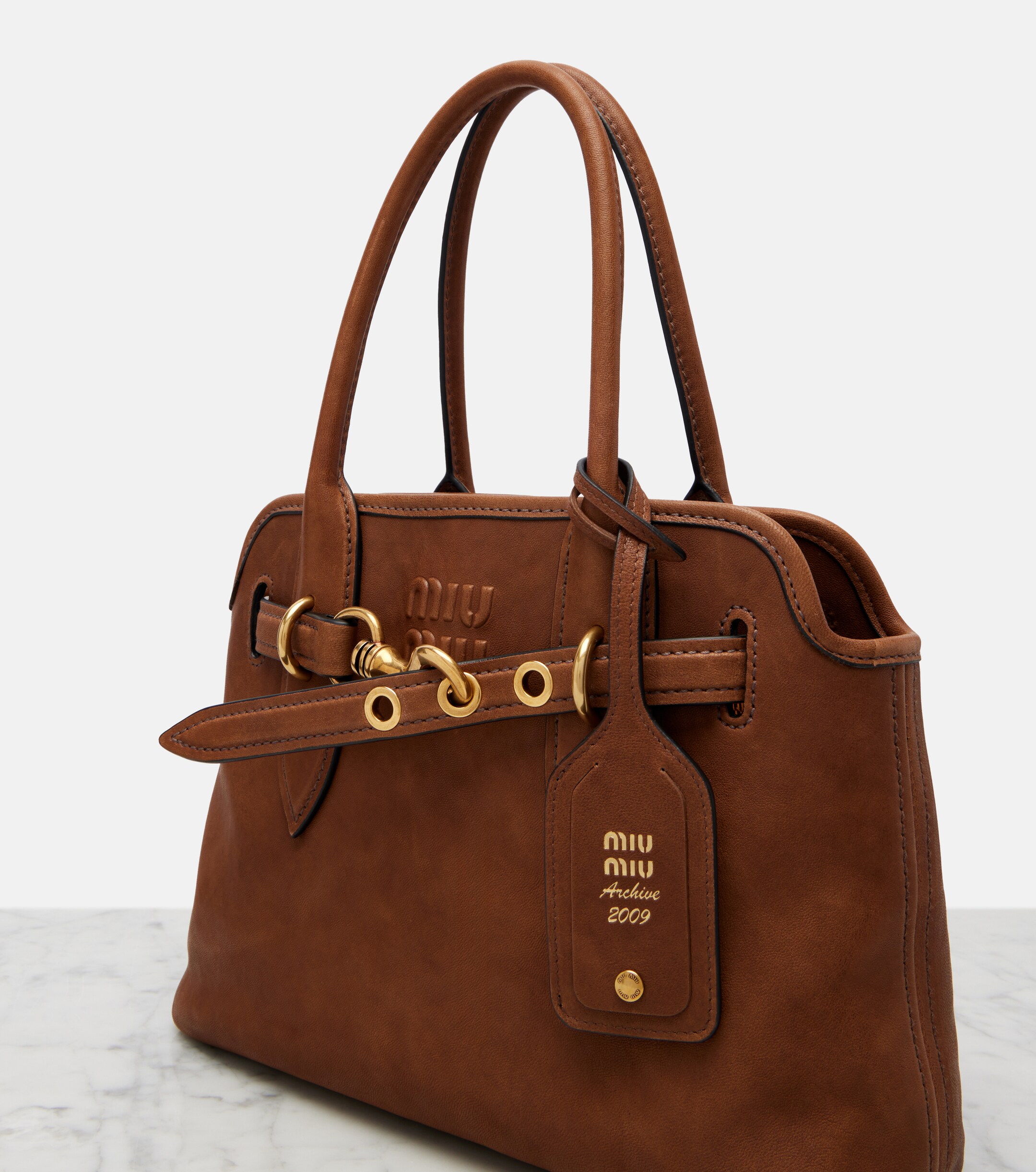 Miu Miu Aventure Small leather shoulder bag
