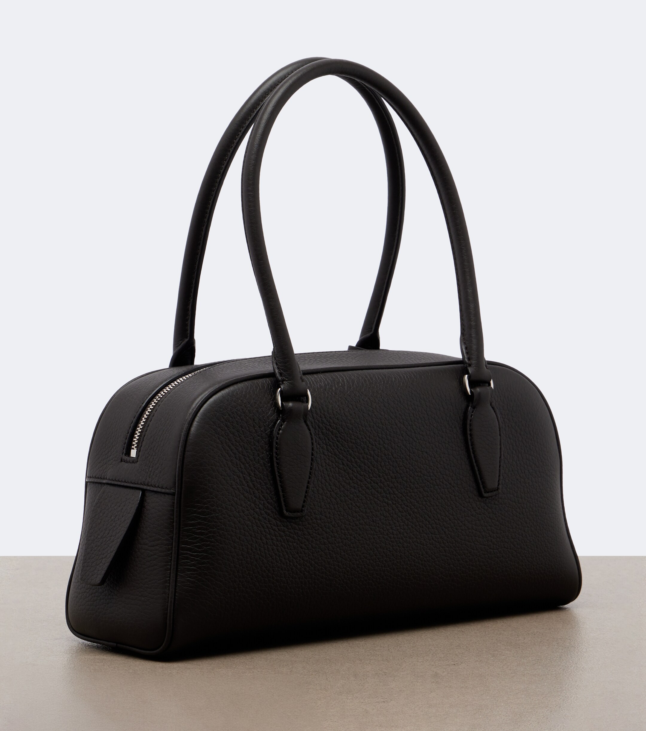 The Row E/W India Small leather shoulder bag