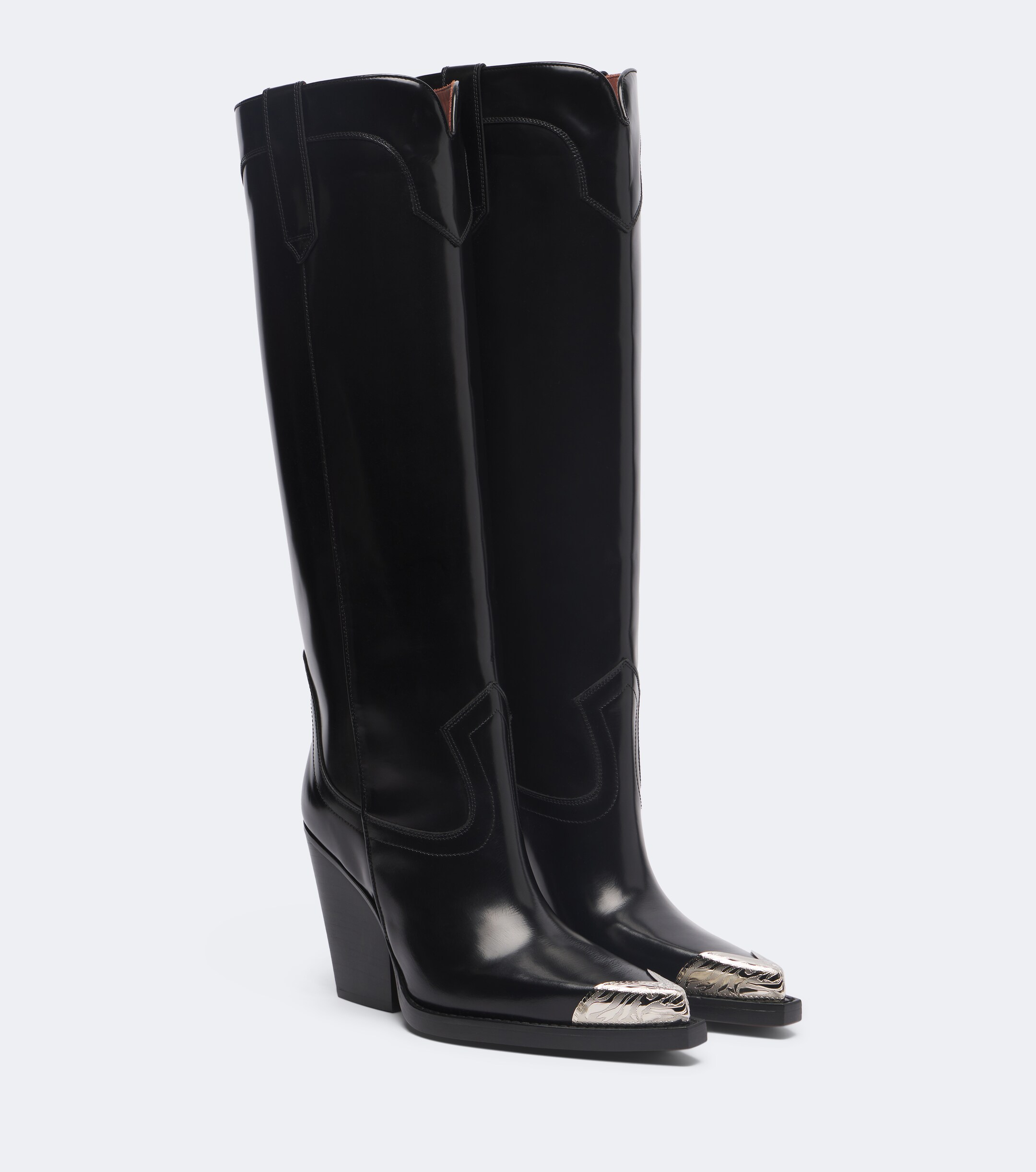 Paris Texas Paris Texas El Dorado embellished leather cowboy boots