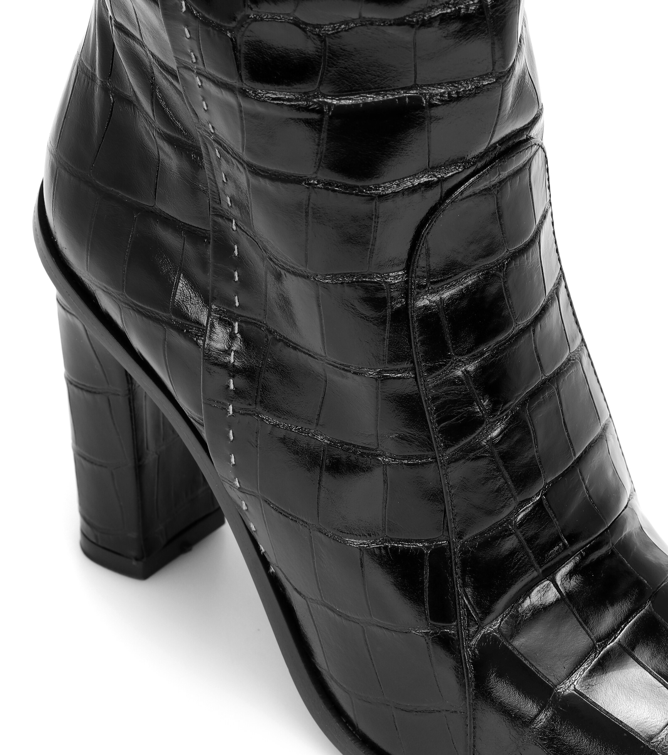 Max Mara Beboot leather over-the-knee boots