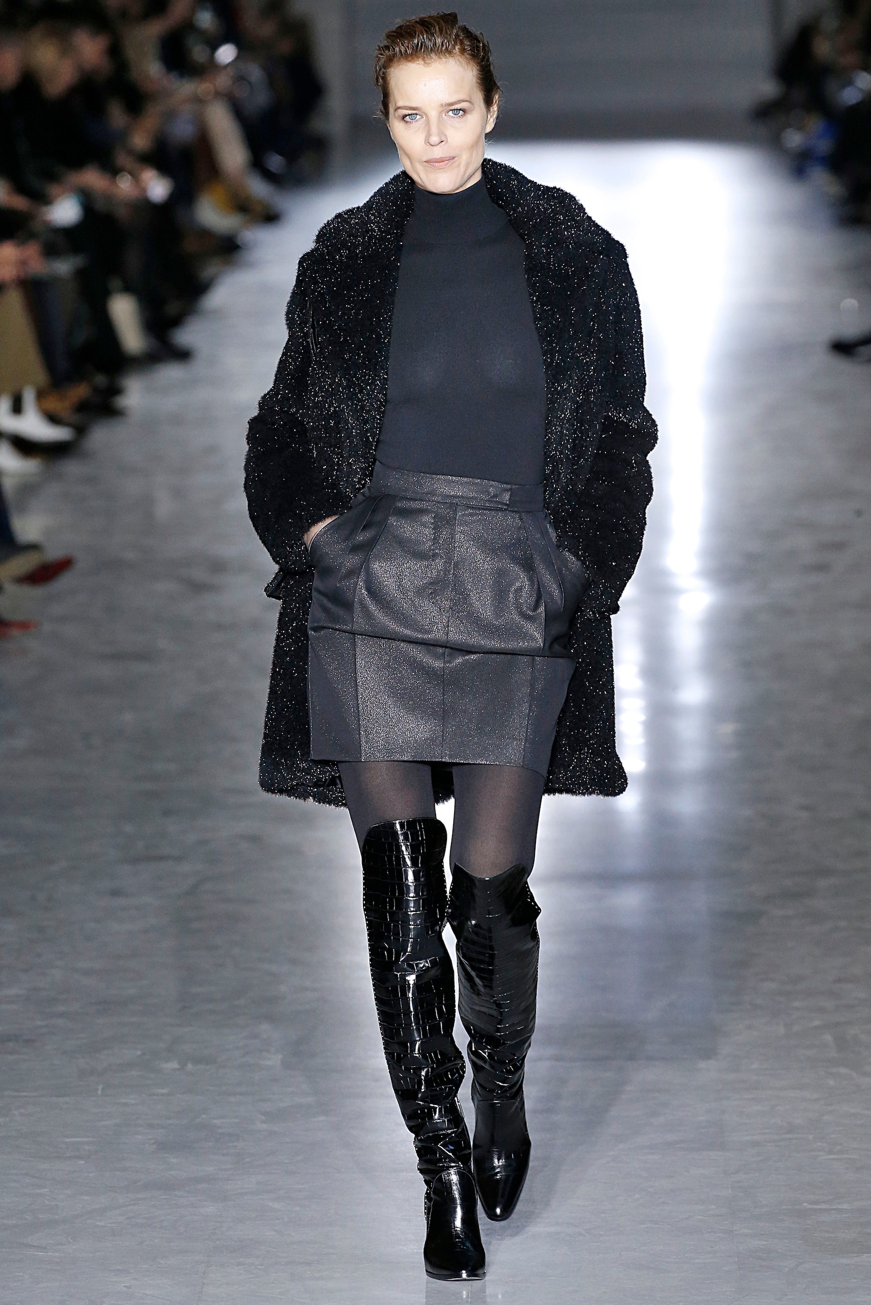 Max Mara Beboot leather over-the-knee boots