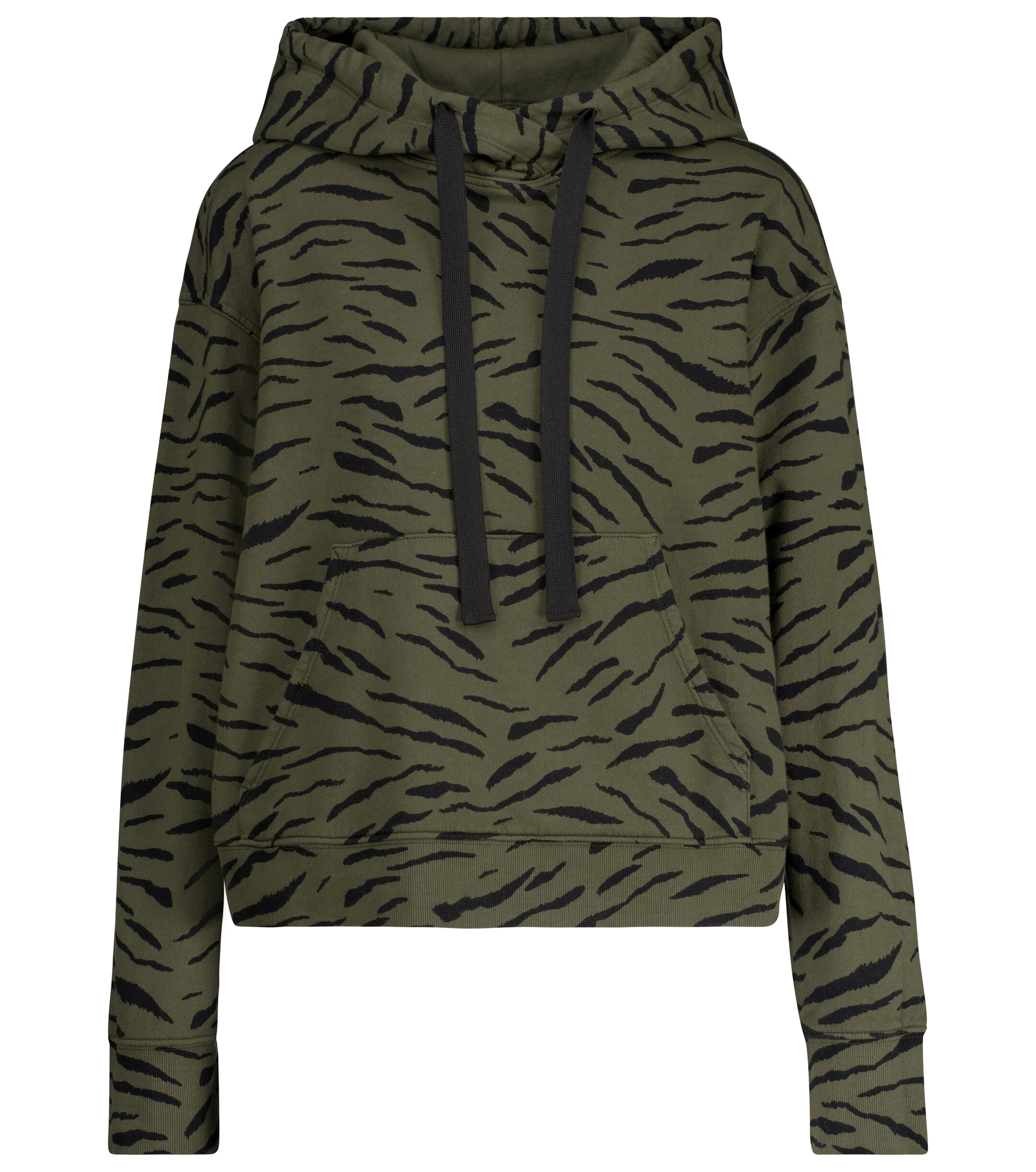 Velvet Velvet Roseanne printed cotton hoodie