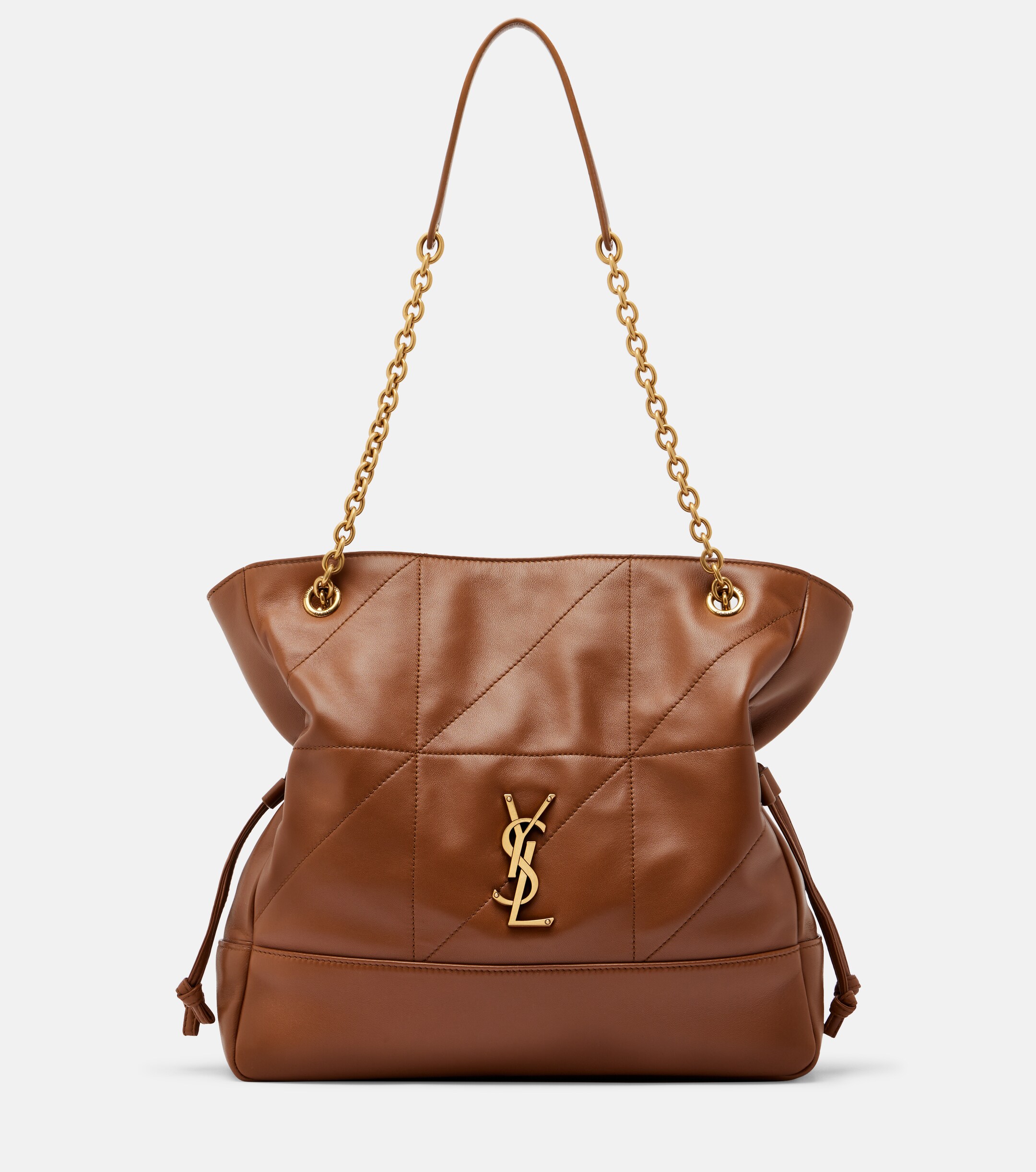 Saint Laurent Jamie Shopping Small leather tote bag