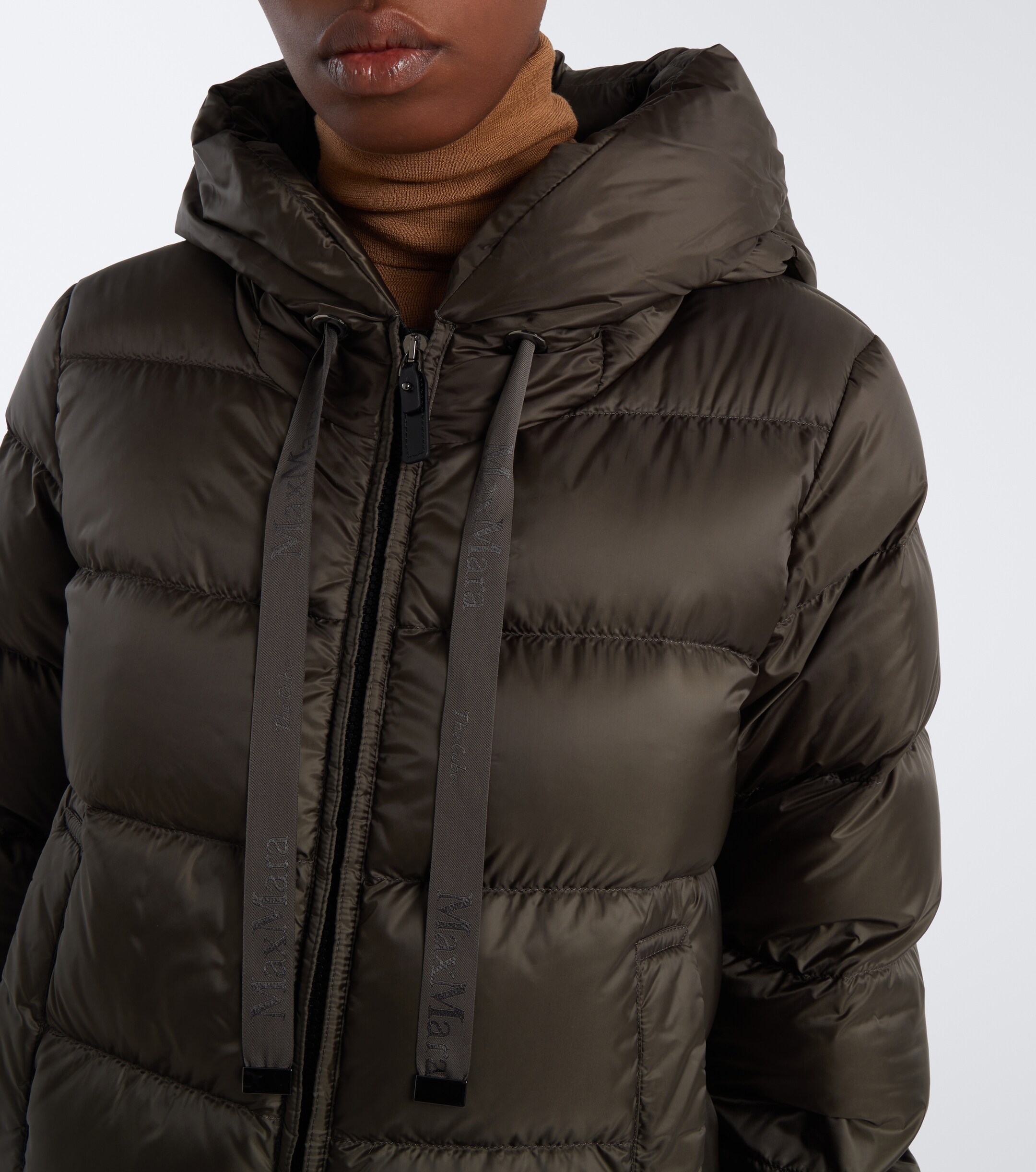 Max Mara Max Mara The Cube hooded puffer jacket