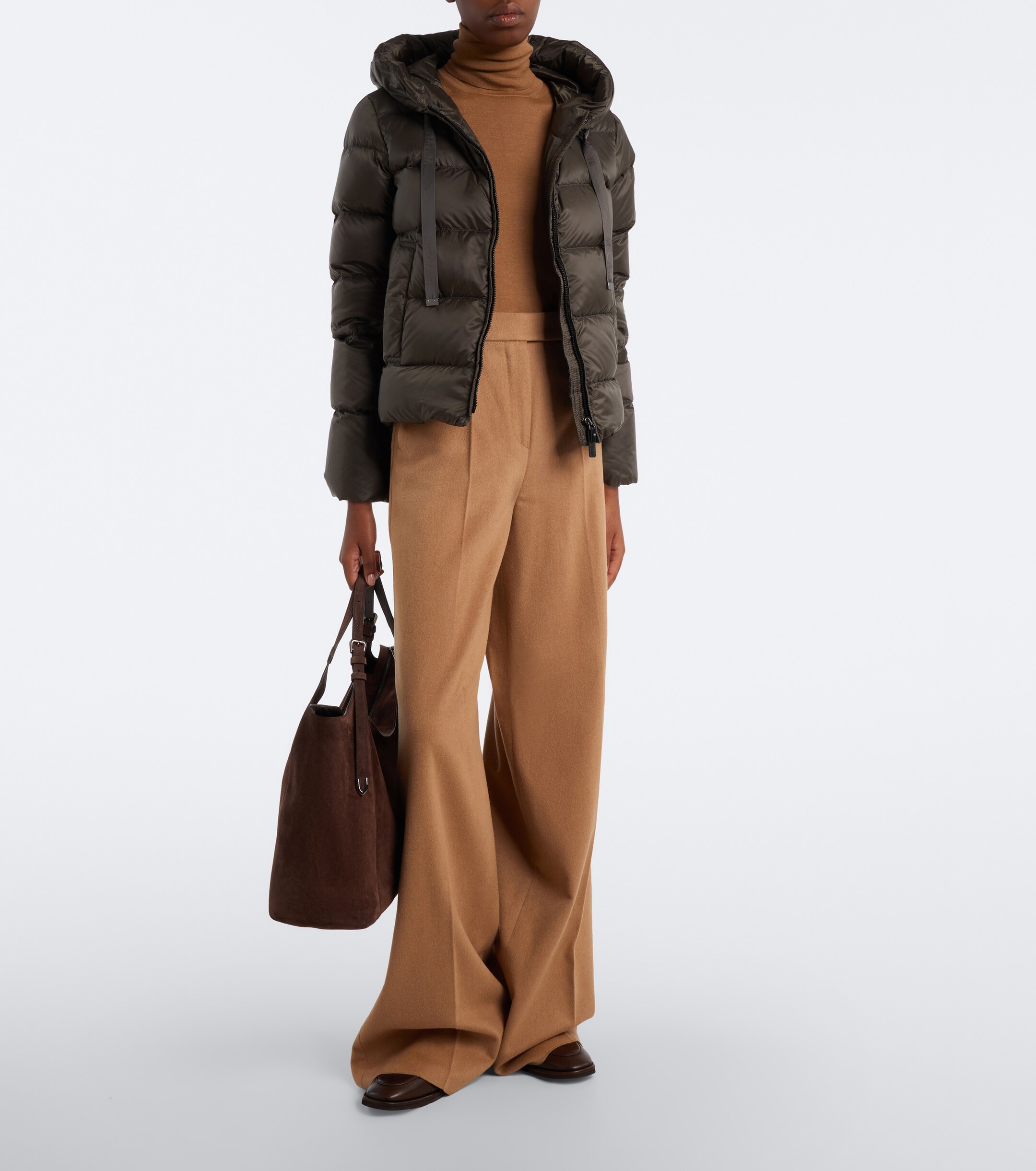 Max Mara Max Mara The Cube hooded puffer jacket