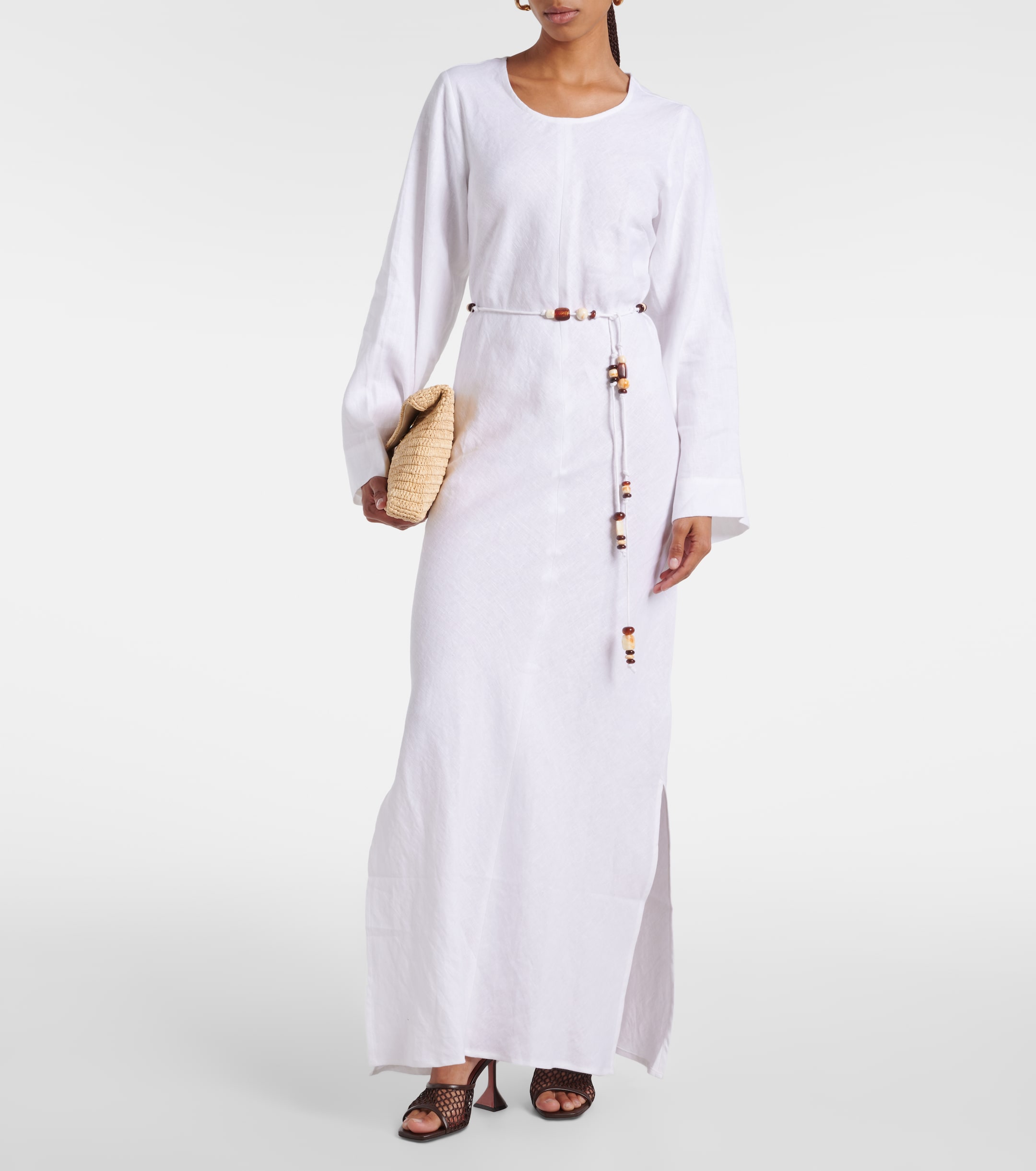 Faithfull Galea linen maxi dress