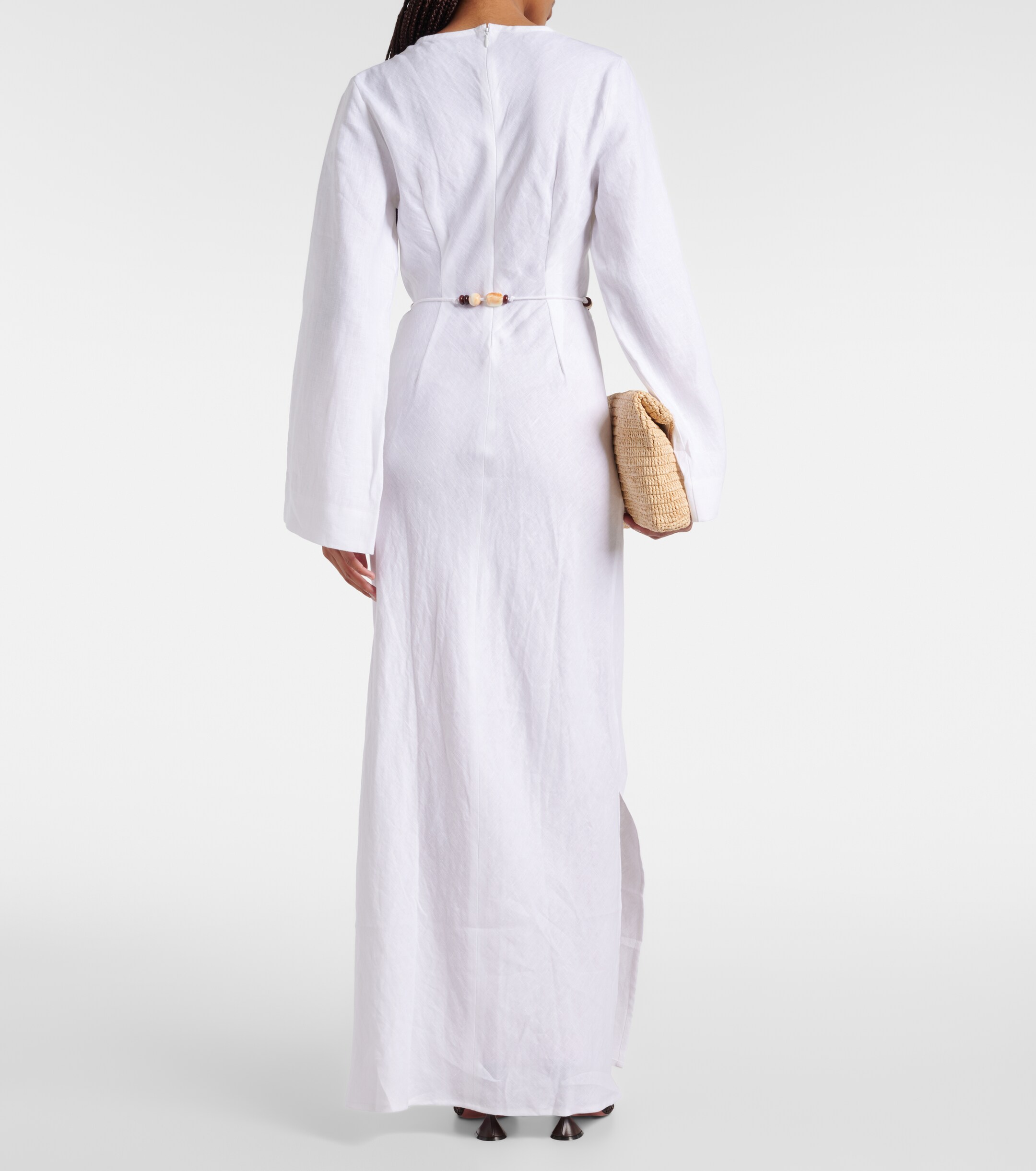 Faithfull Galea linen maxi dress