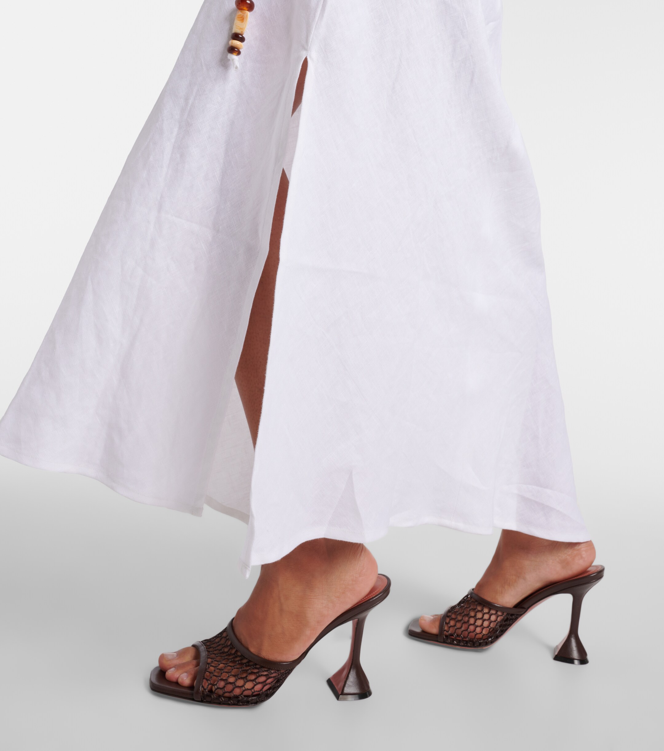 Faithfull Galea linen maxi dress