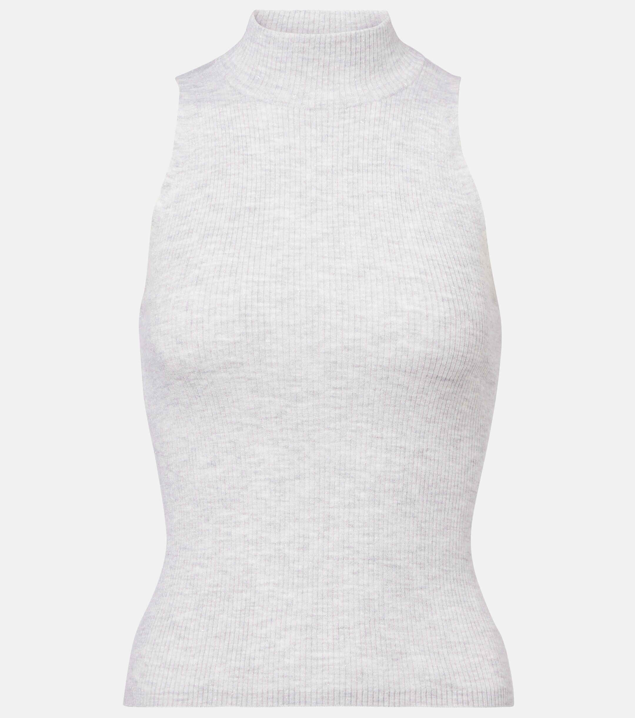 Brunello Cucinelli Ribbed-knit turtleneck top