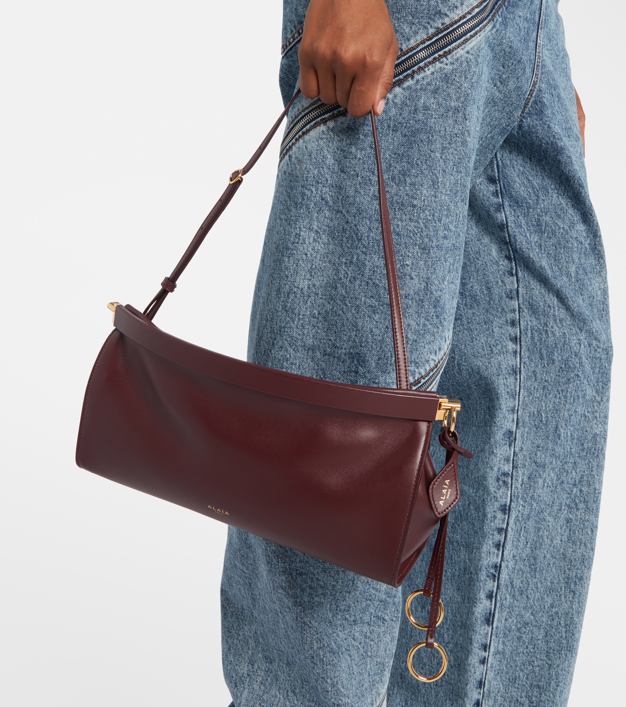 Alaïa Le Click Medium leather shoulder bag