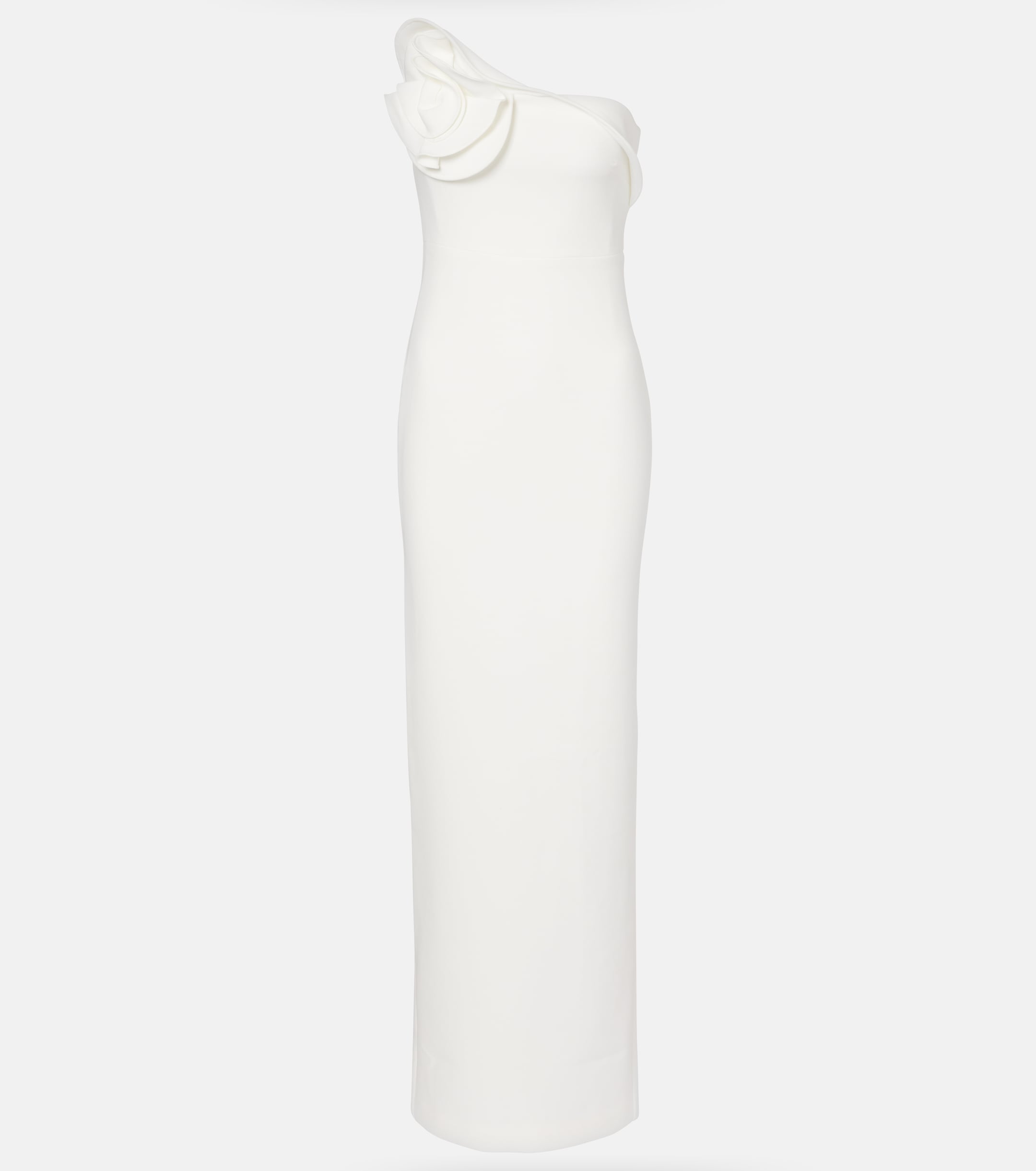 Roland Mouret Bridal one-shoulder crêpe maxi dress