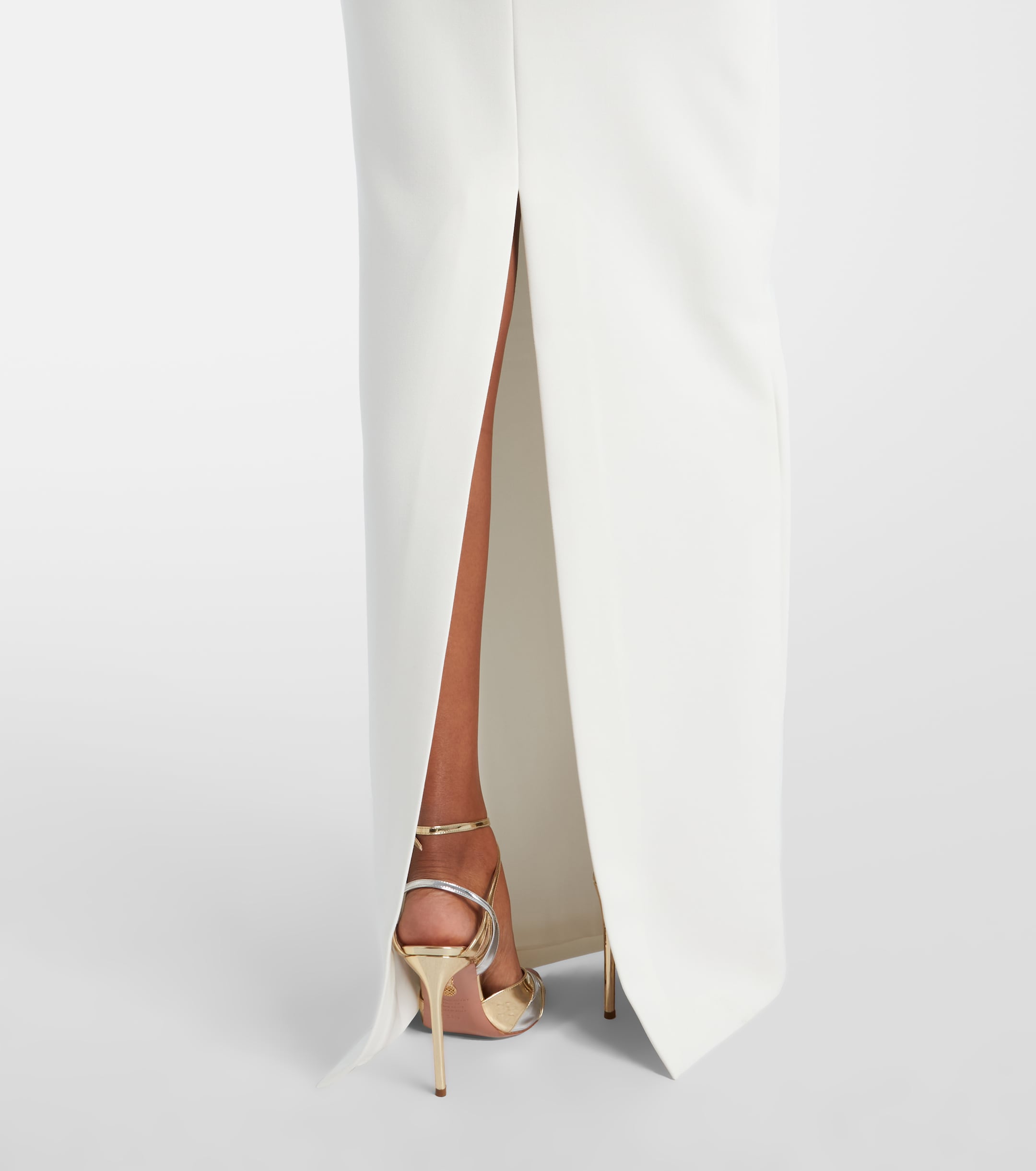 Roland Mouret Bridal one-shoulder crêpe maxi dress