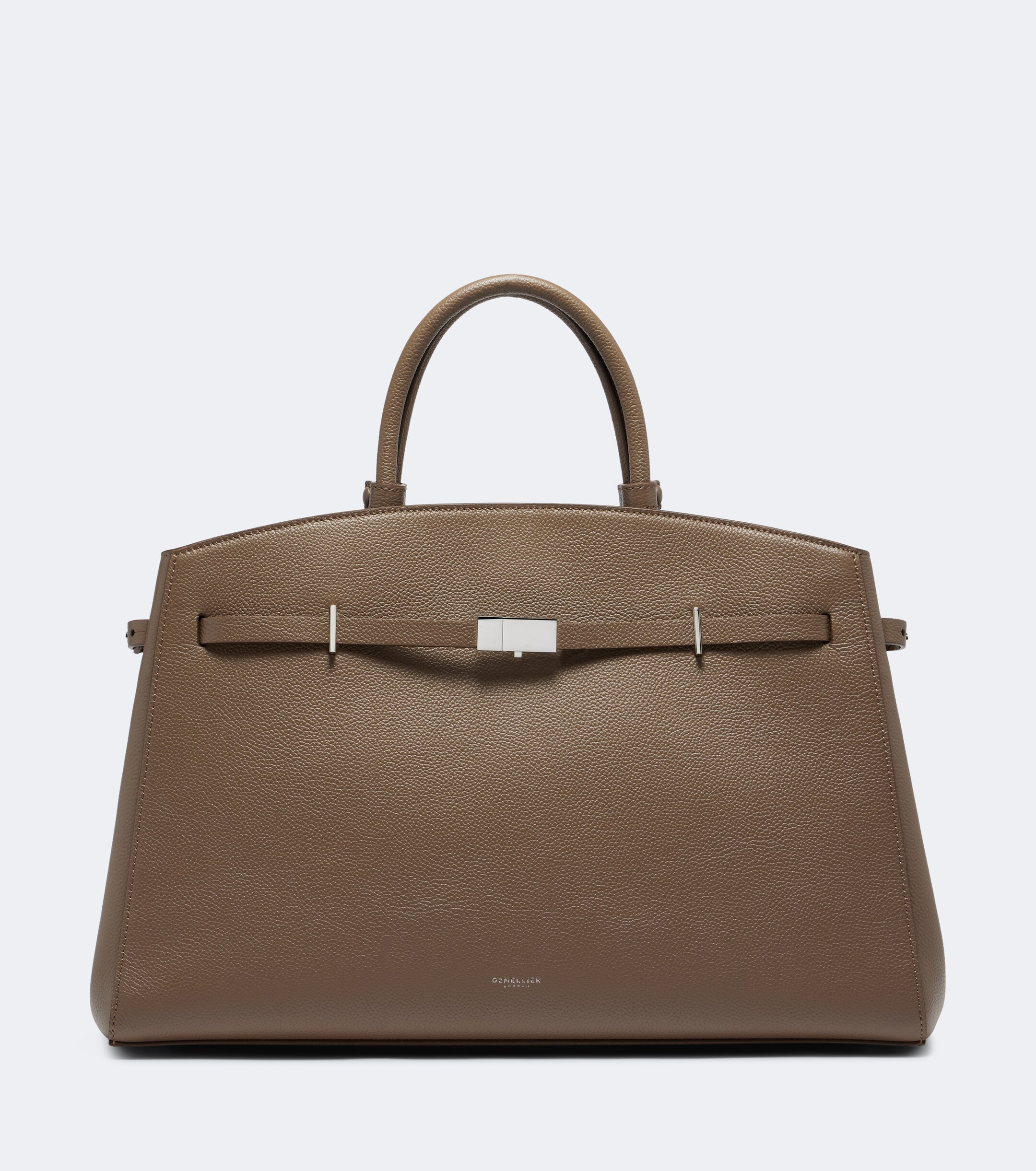 DeMellier Hudson leather top-handle bag