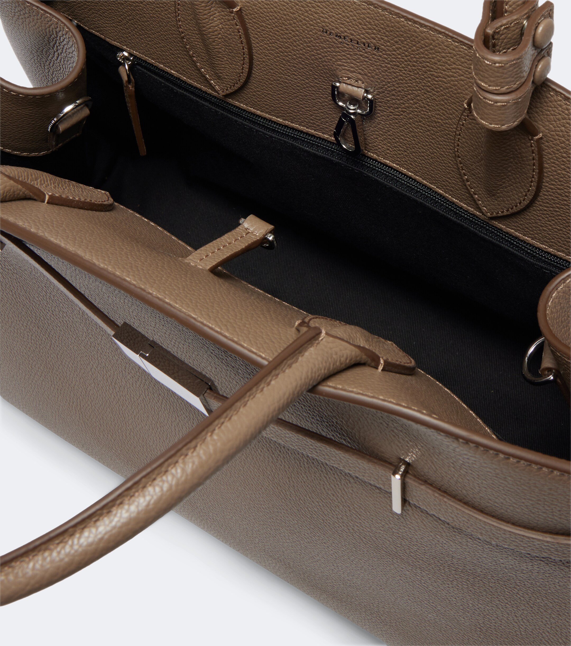 DeMellier Hudson leather top-handle bag thumbnail