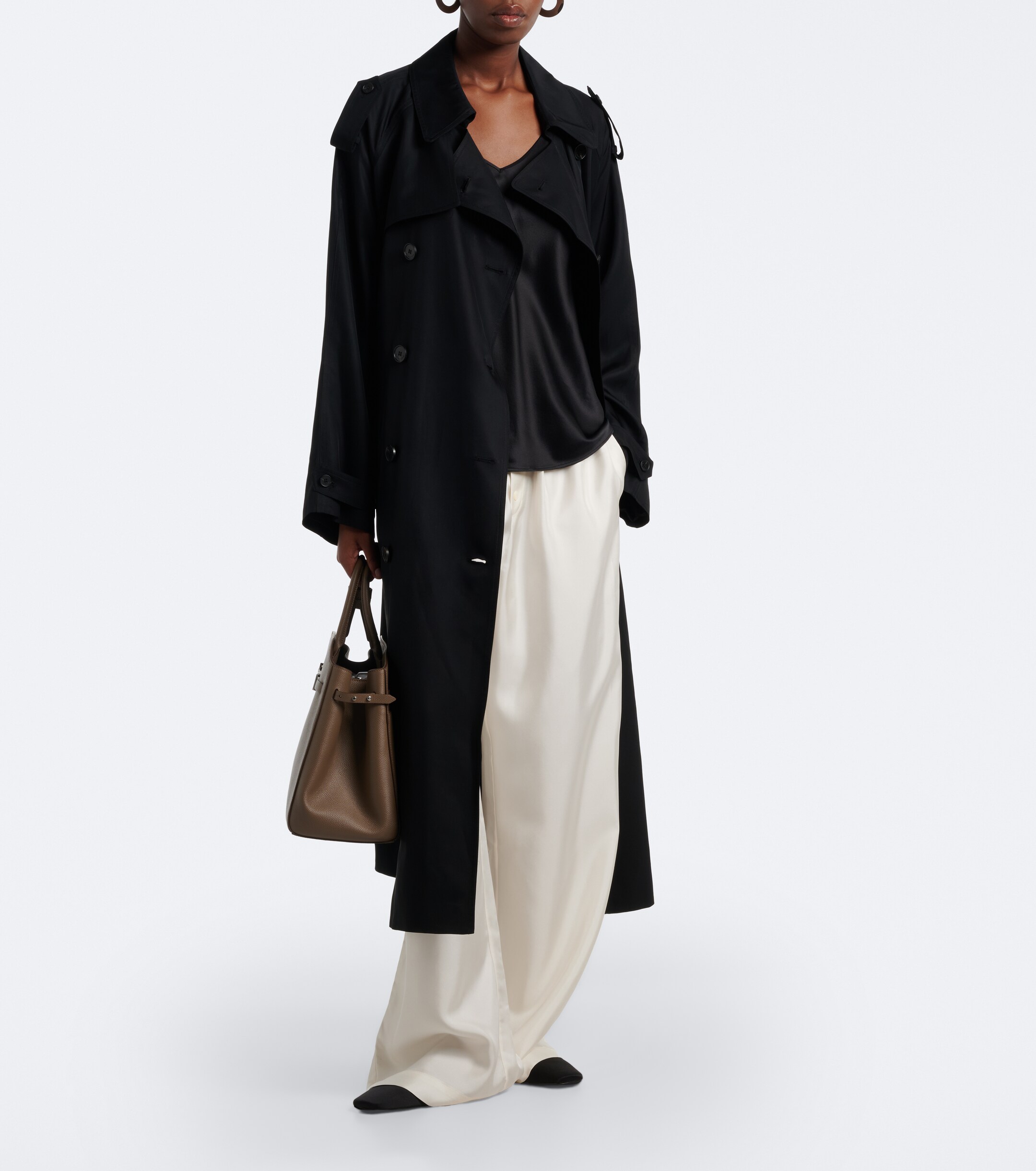 DeMellier Hudson leather top-handle bag thumbnail