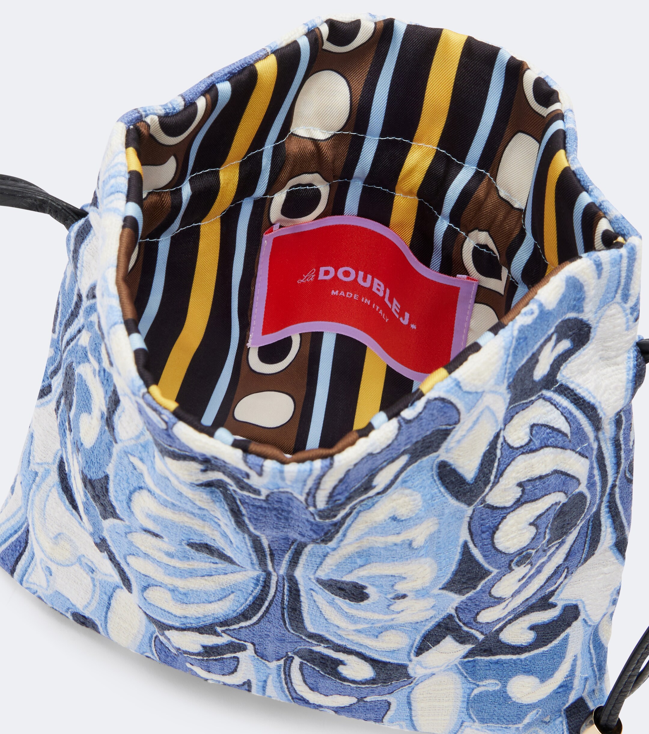 La DoubleJ Dustbag printed pouch