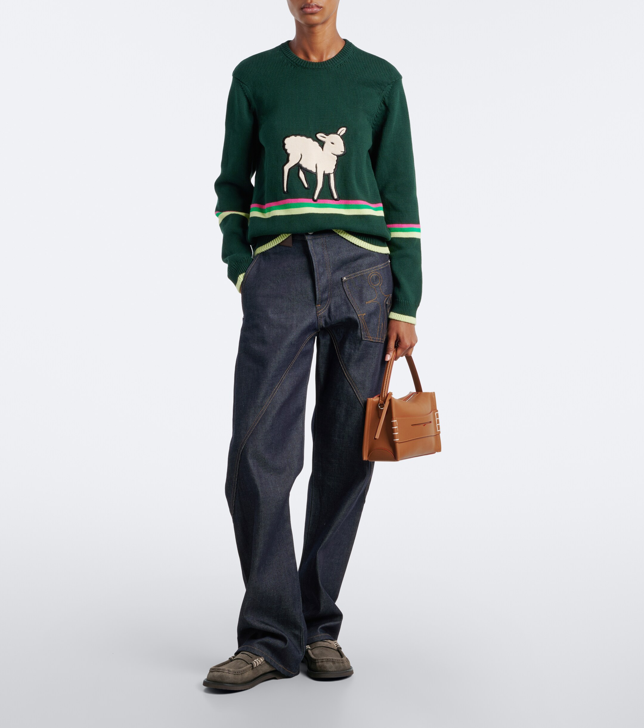 Jw Anderson JW Anderson Suede penny loafer
