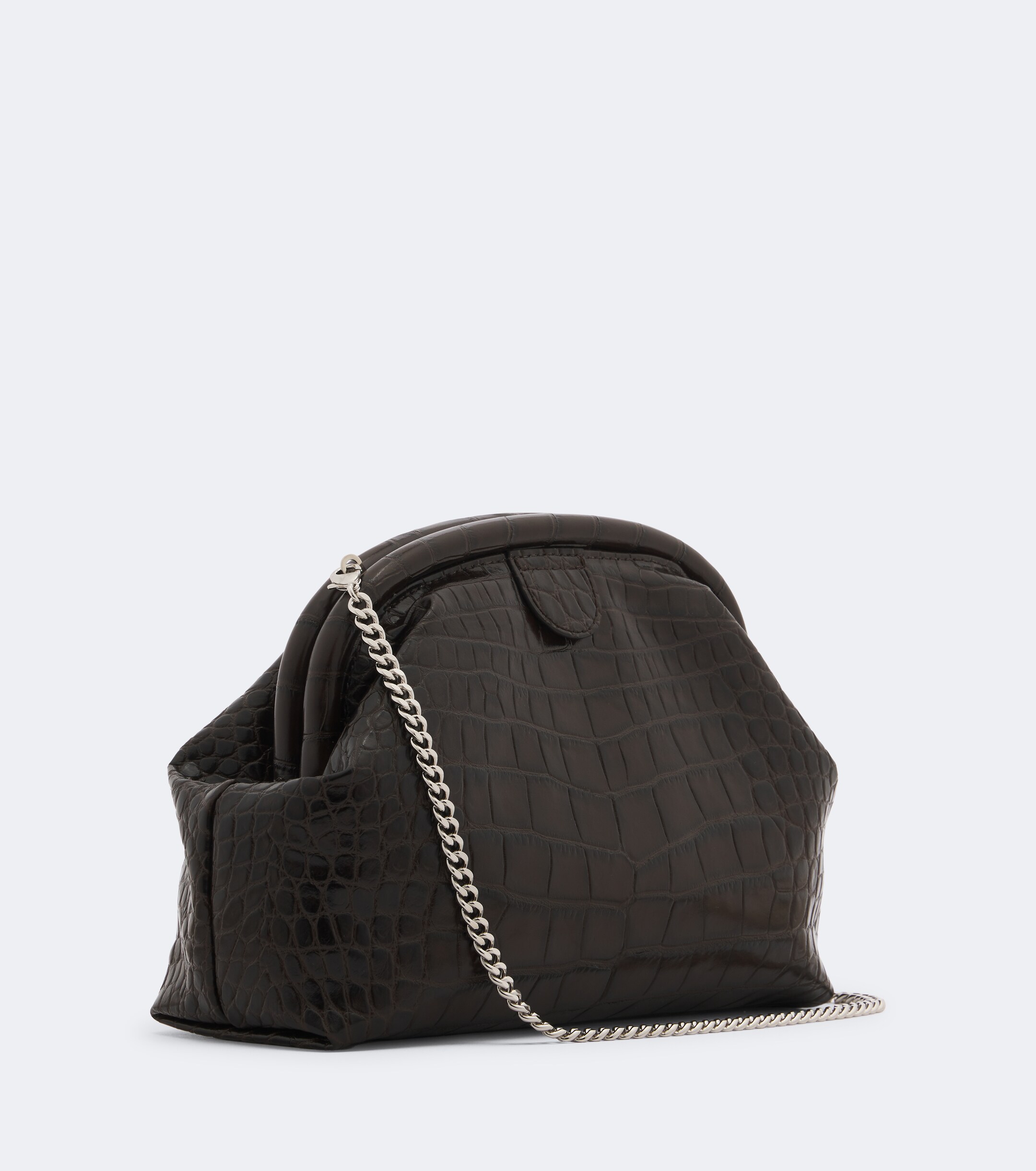 Stella McCartney Falabella Small croc-effect clutch