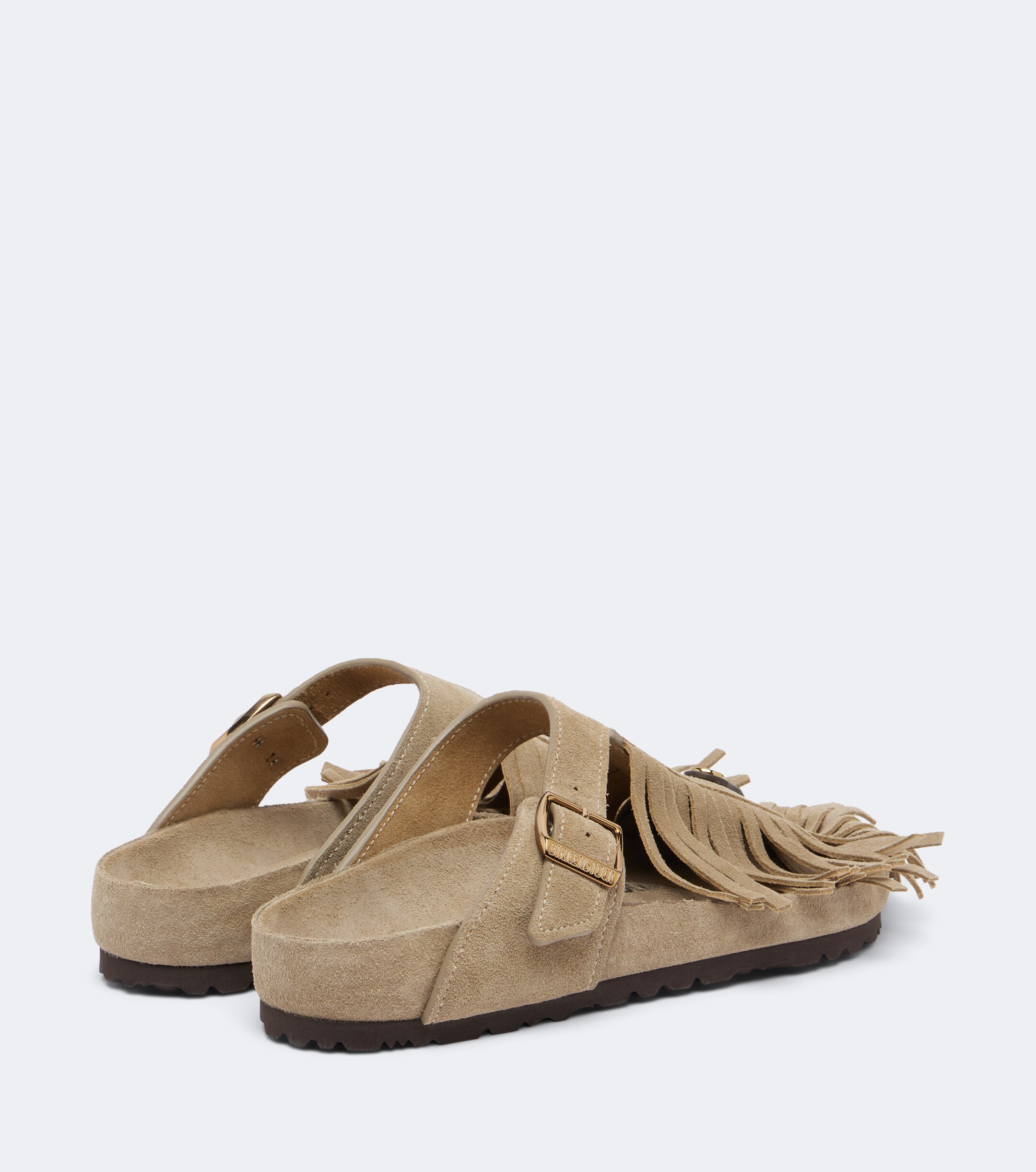 Etro Etro x Birkenstock Gizeh fringed suede sandals