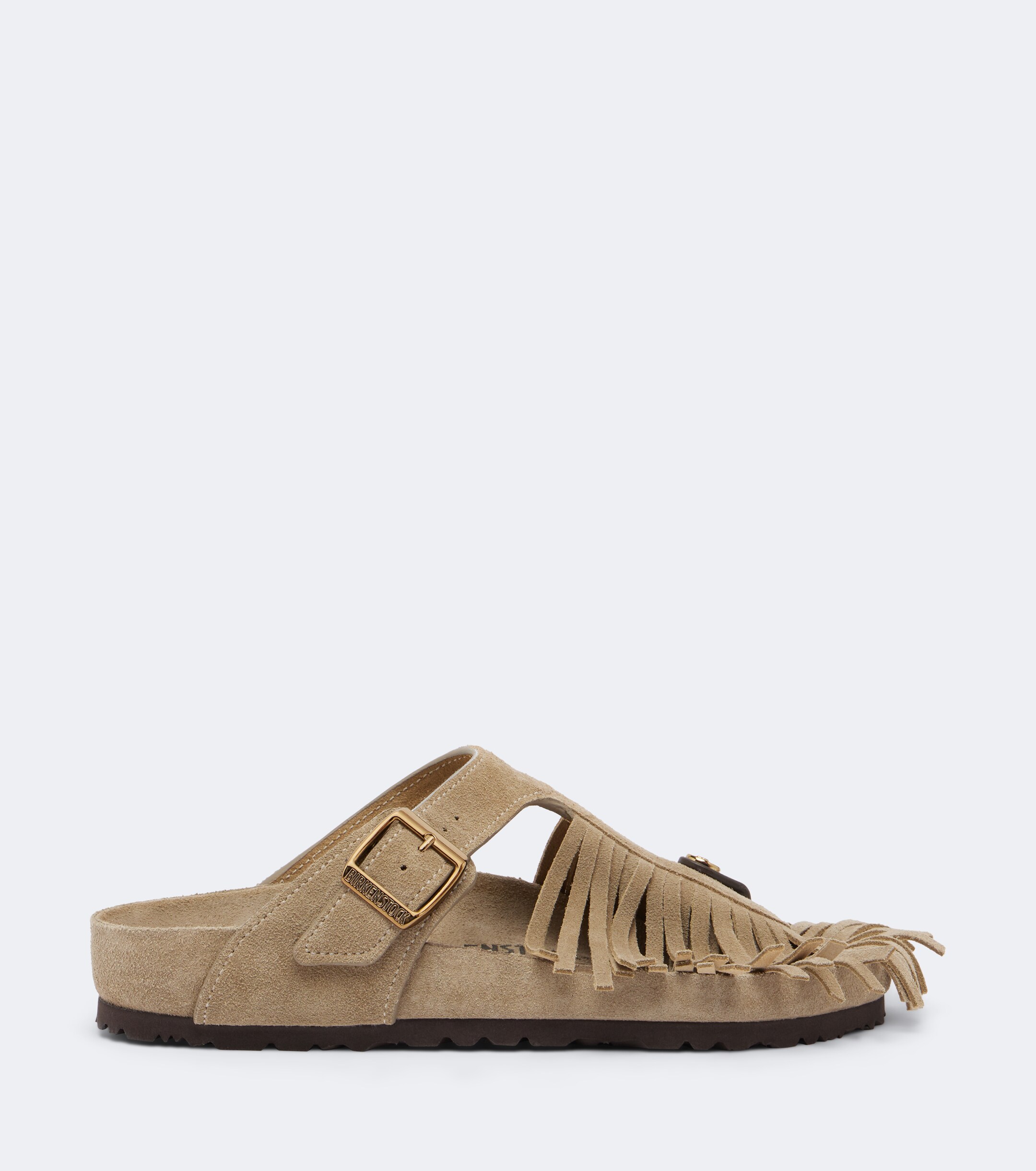 Etro Etro x Birkenstock Gizeh fringed suede sandals