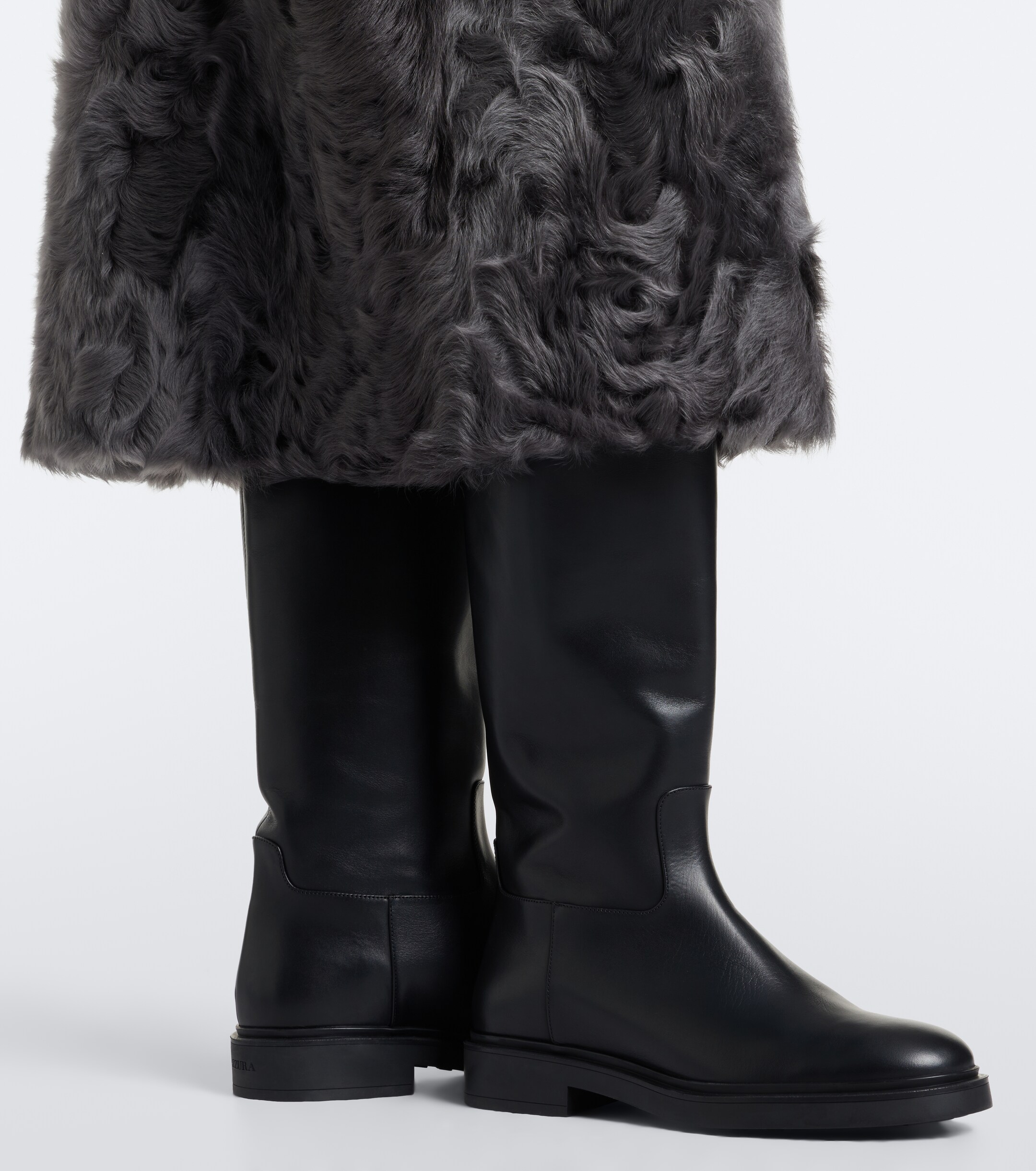 AQUAZZURA Aquazzura Ride leather knee-high boots