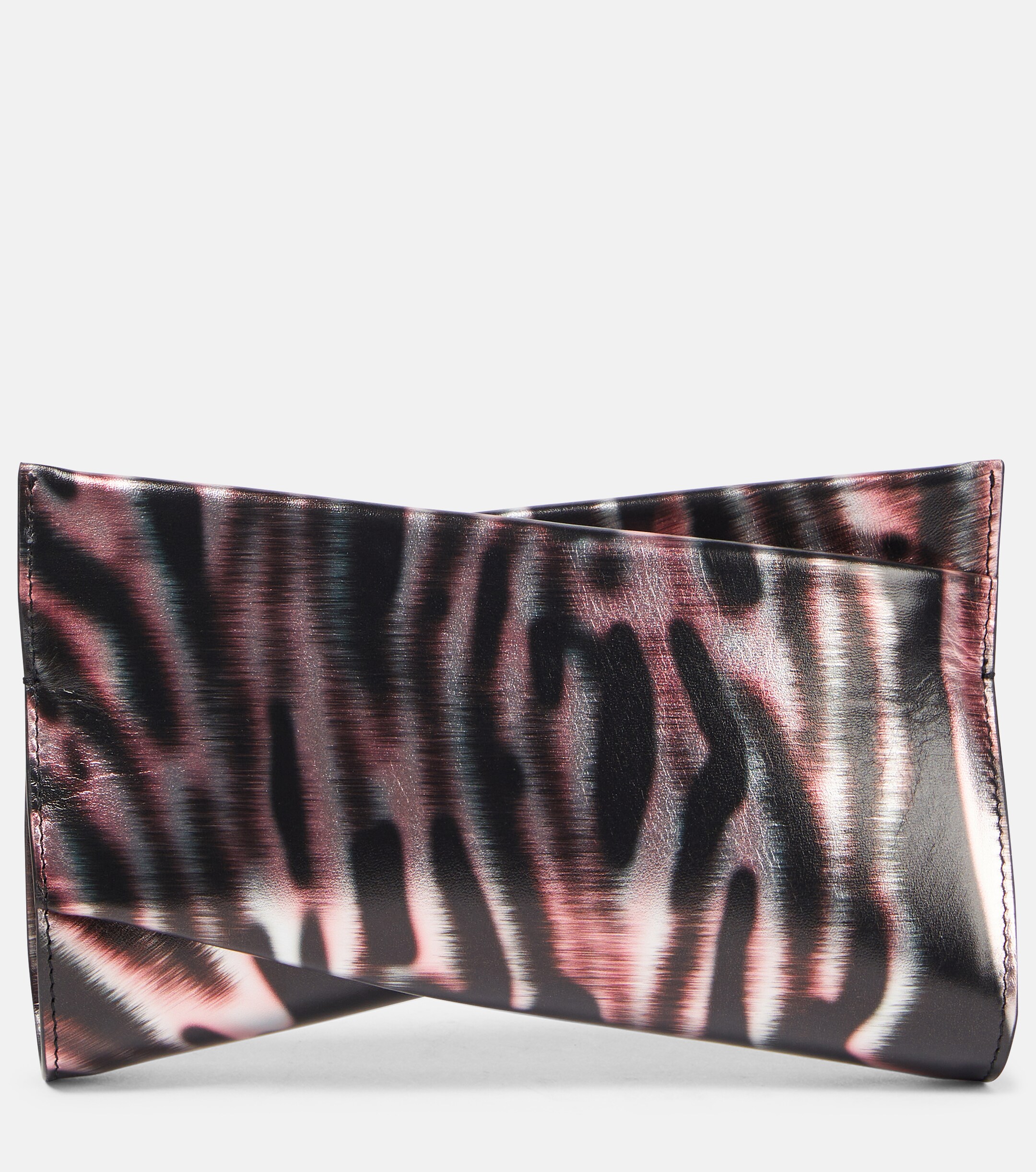 CHRISTIAN LOUBOUTIN Loubitwist Small leather clutch