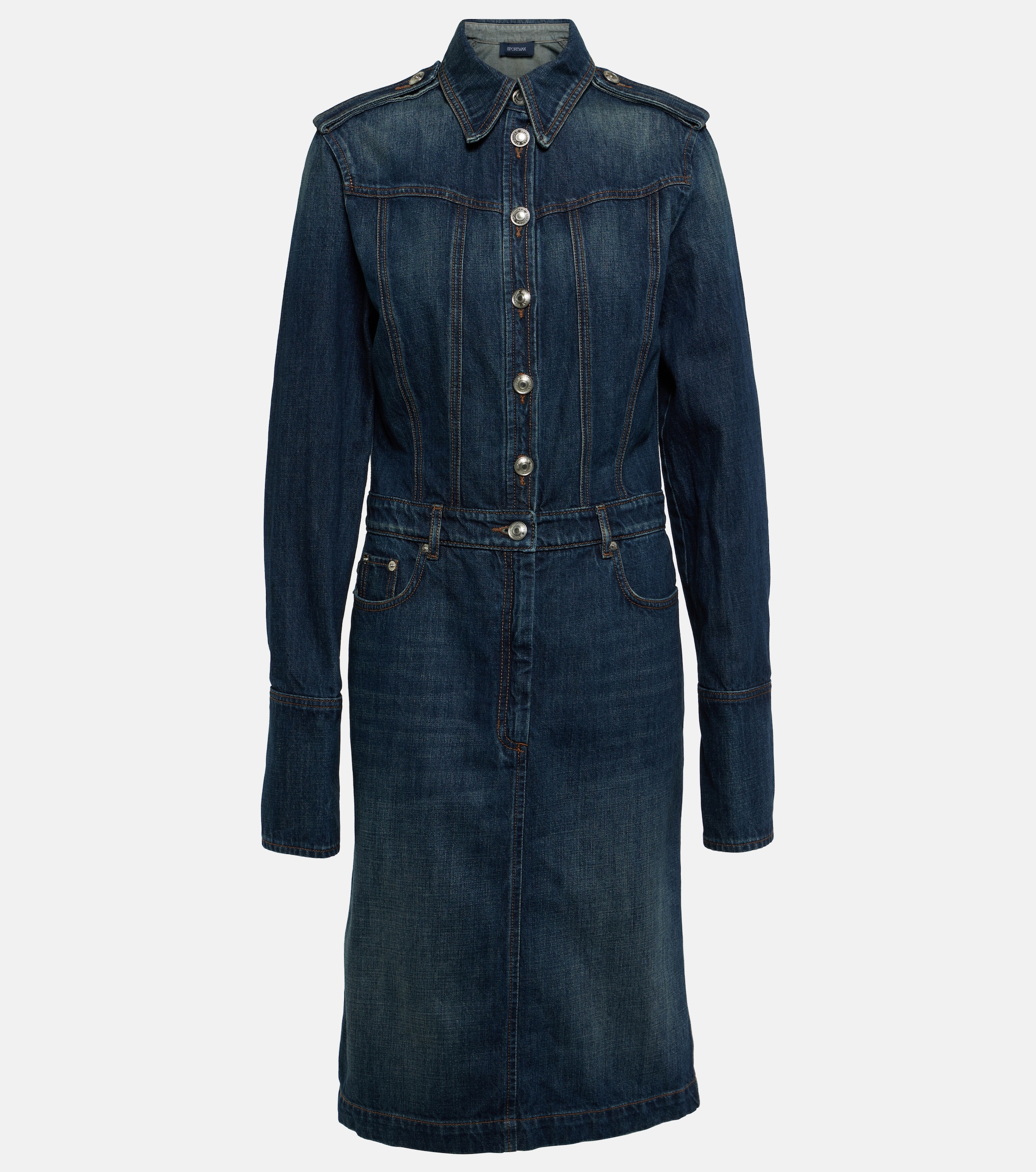 Sportmax Denim midi dress thumbnail