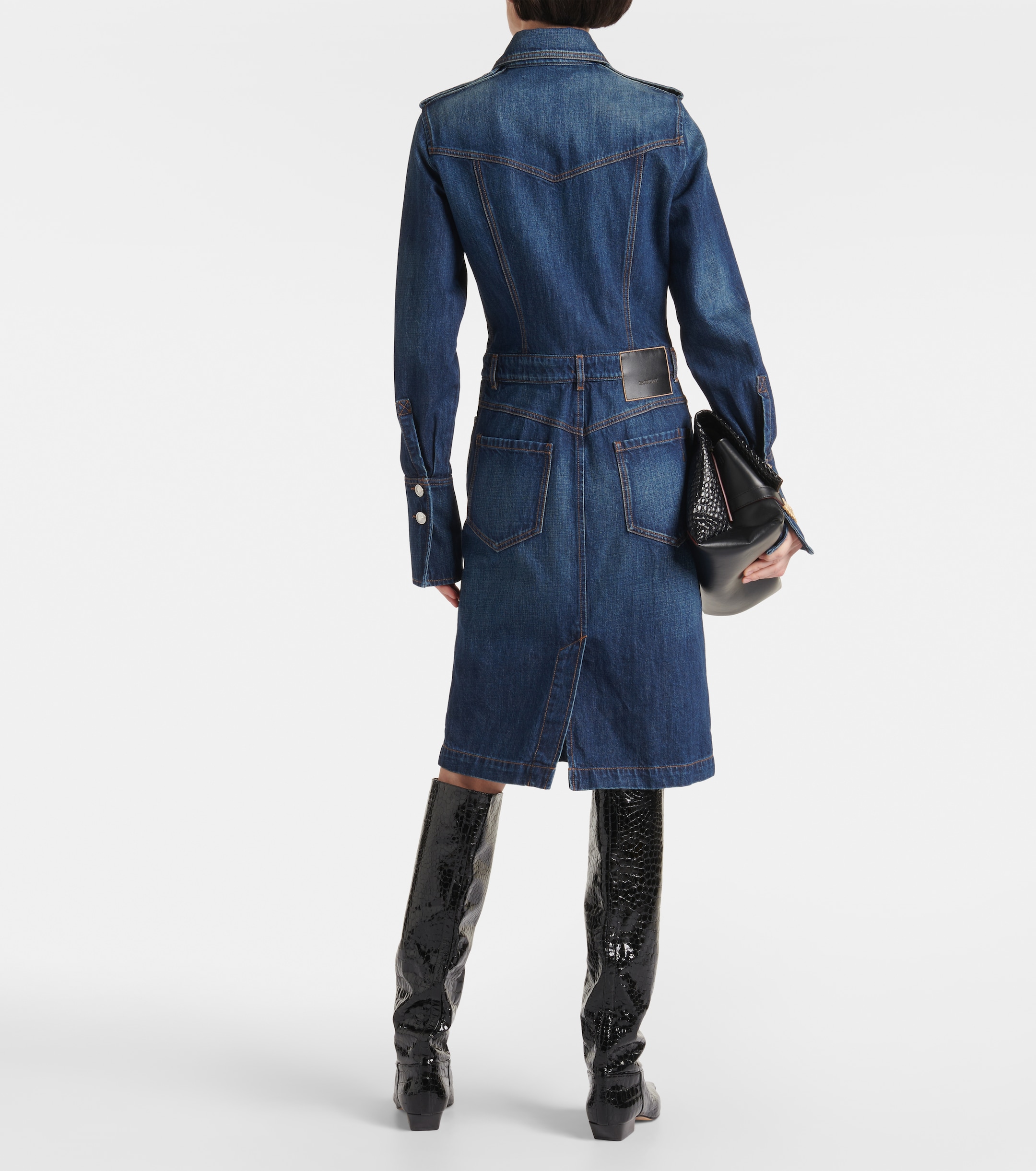 Sportmax Denim midi dress thumbnail