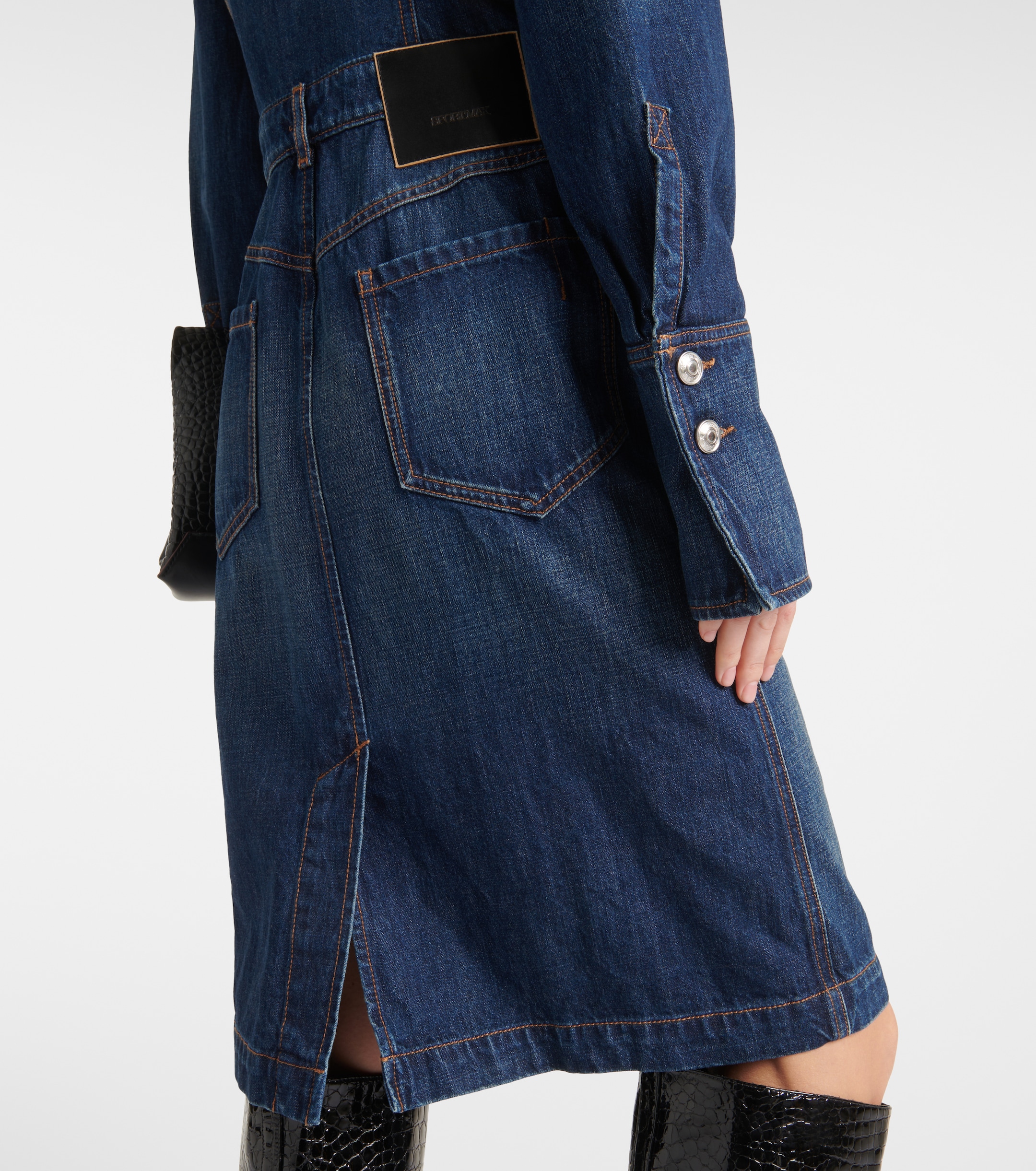 Sportmax Denim midi dress thumbnail