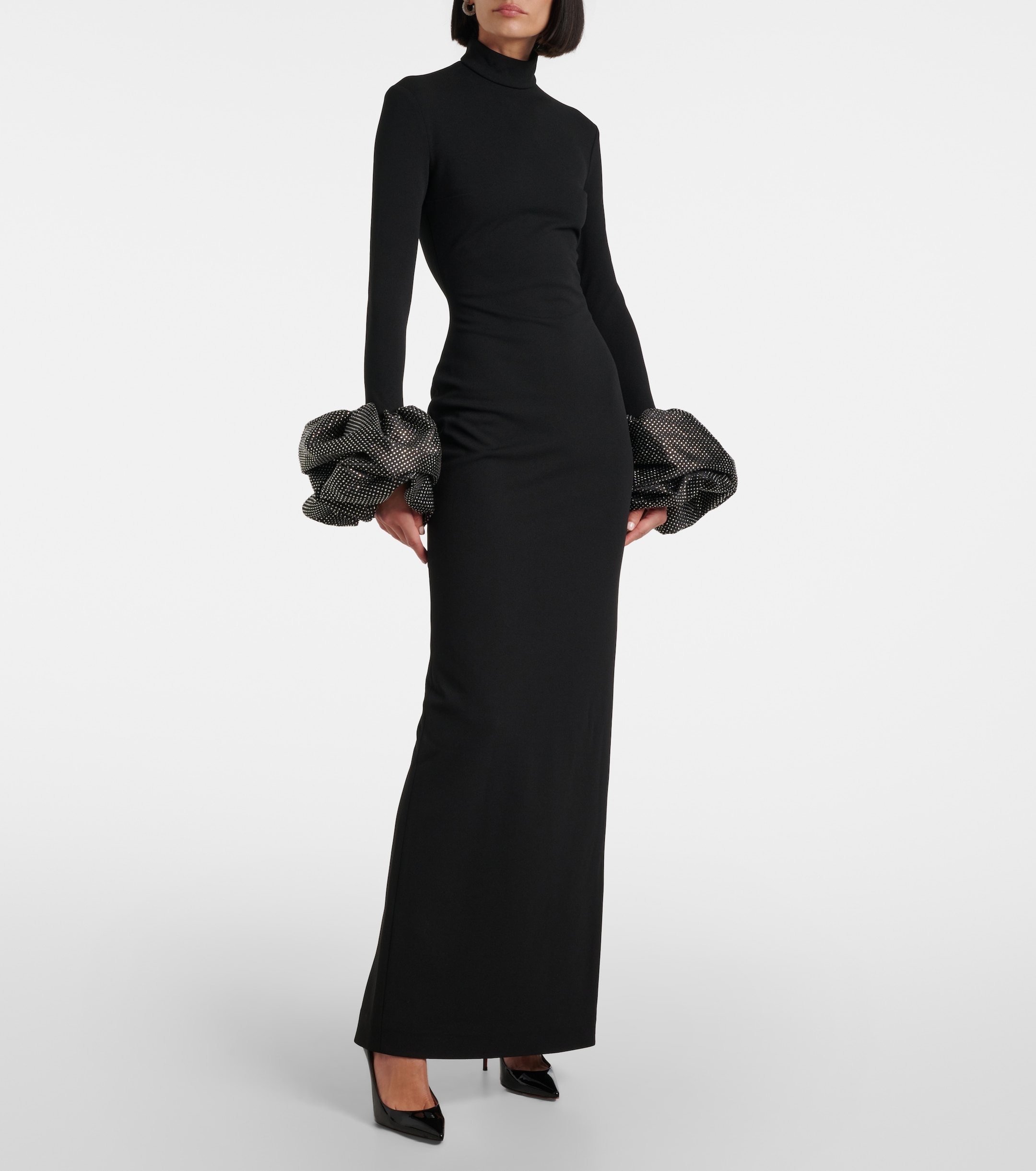 Solace London Viviana embellished gown