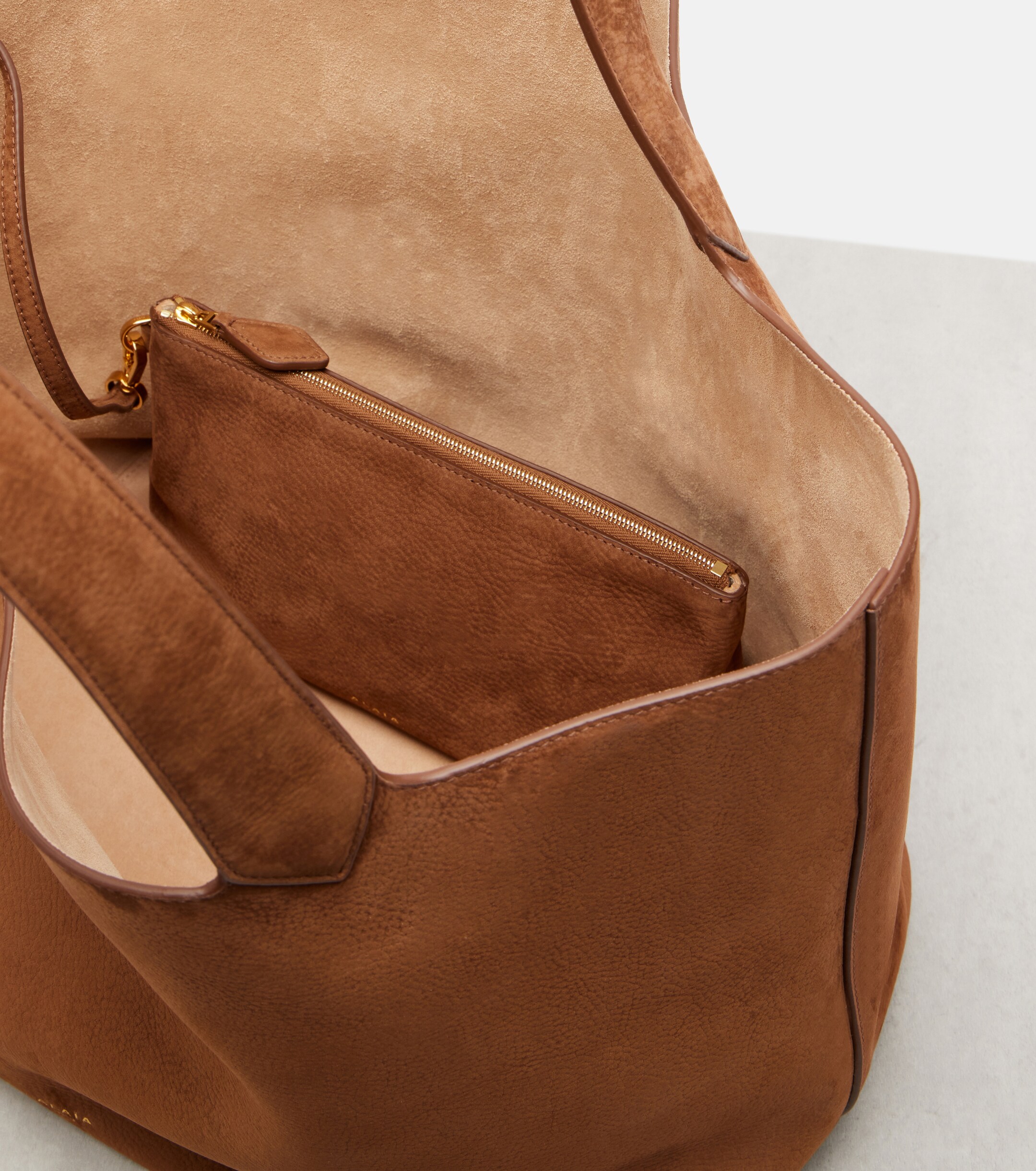 Alaïa Le Cabas leather tote bag