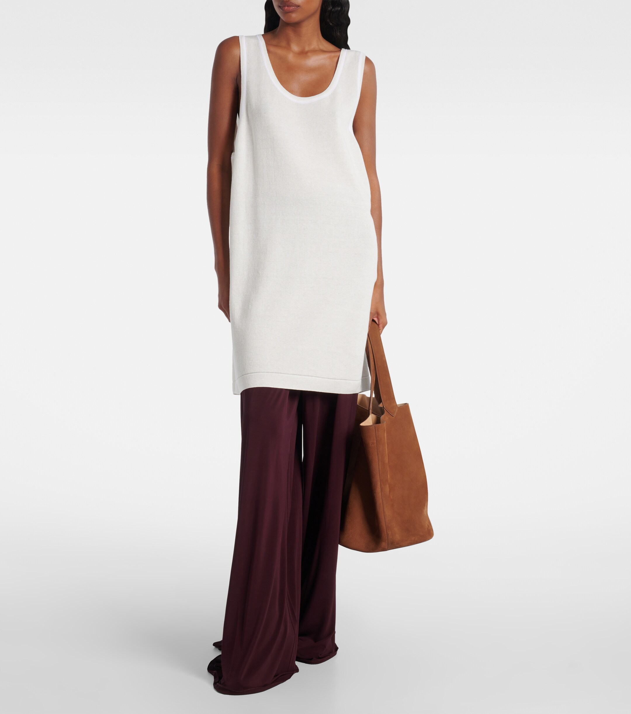 Alaïa Le Cabas leather tote bag