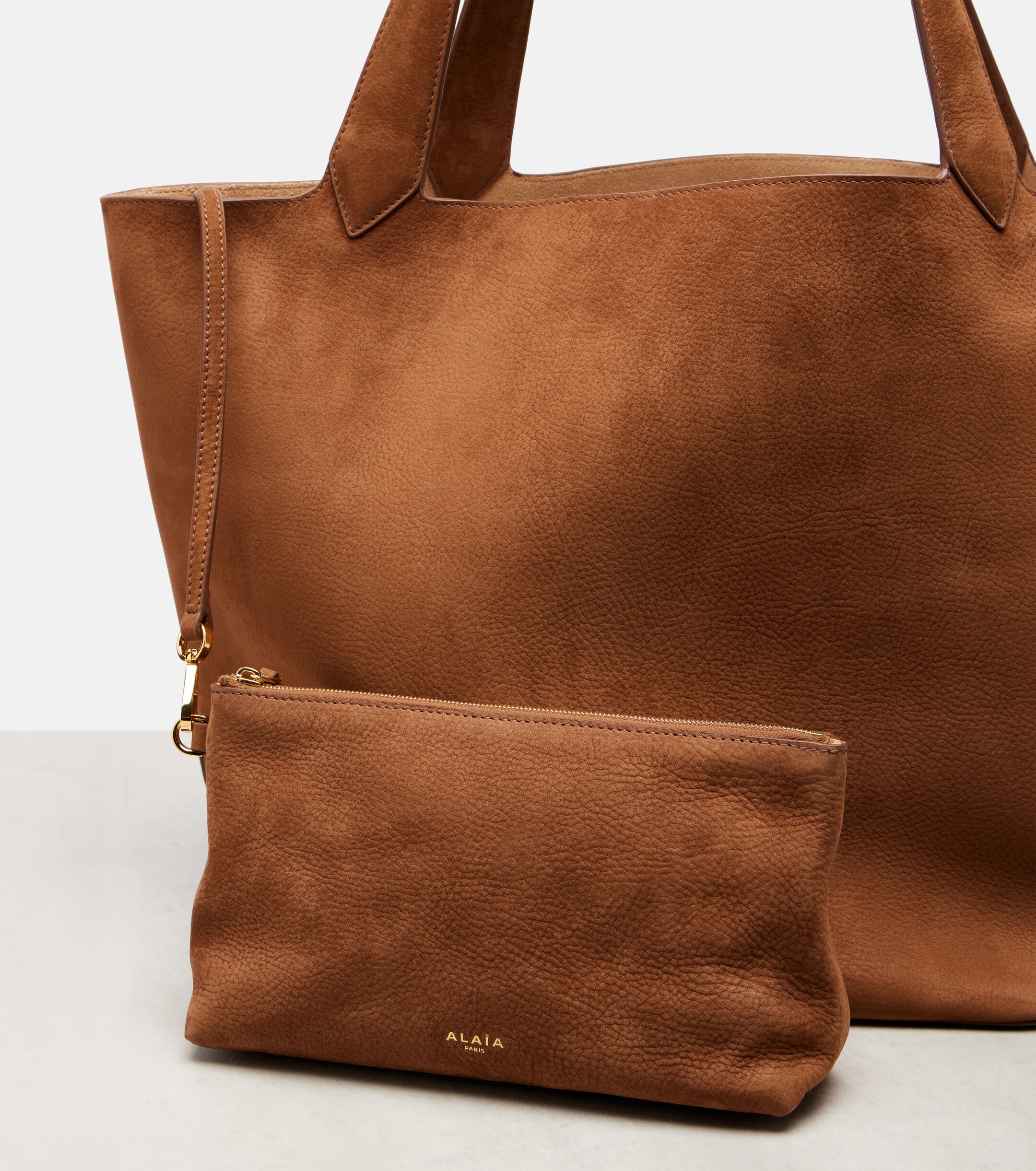 Alaïa Le Cabas leather tote bag