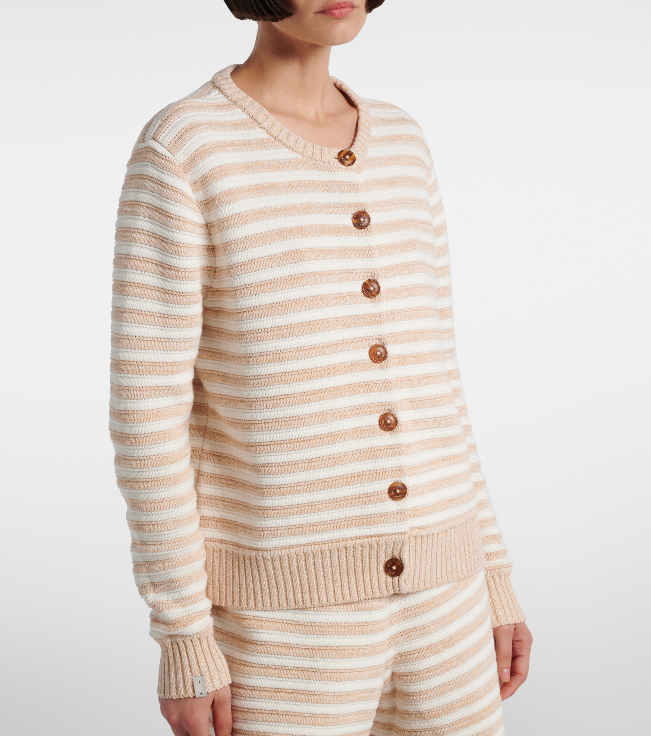 The Upside The Upside Isabeli striped cotton cardigan