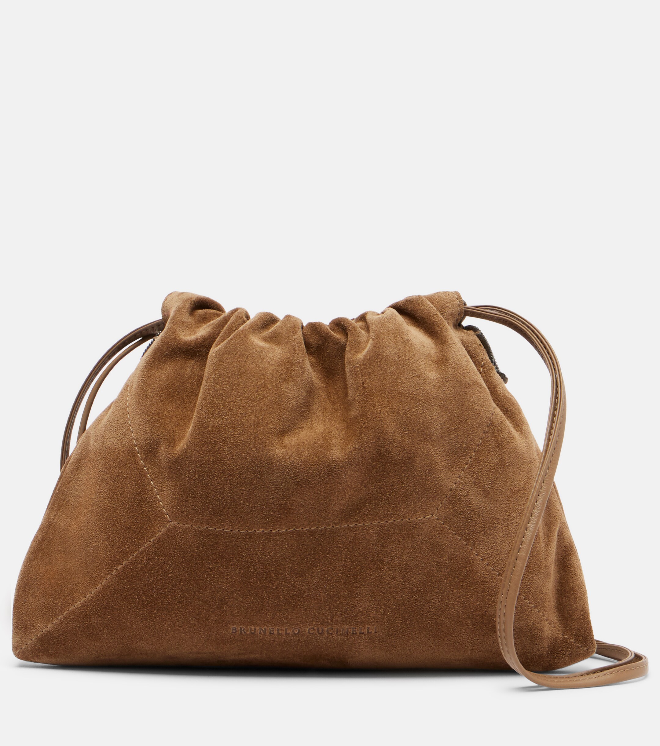 Brunello Cucinelli Suede crossbody bag