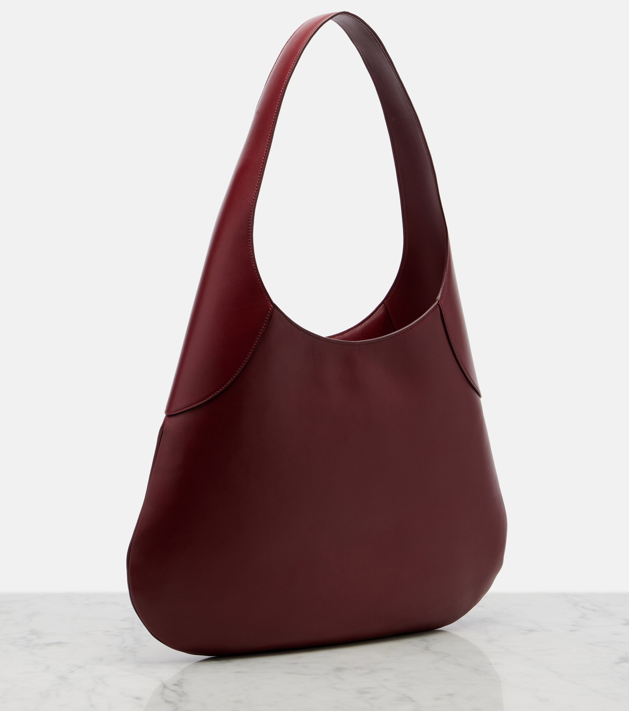 KHAITE Joan Large leather shoulder bag