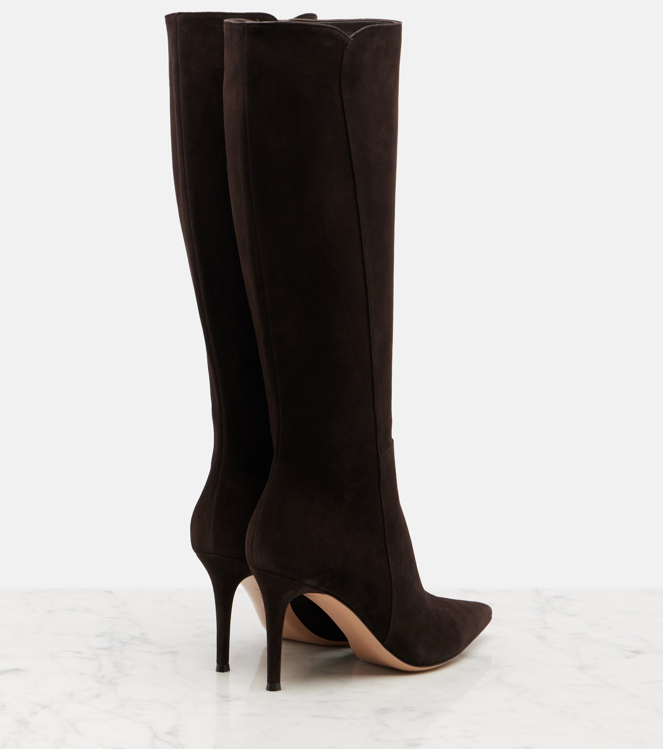 GIANVITO ROSSI Gianvito Rossi Suede knee-high boots