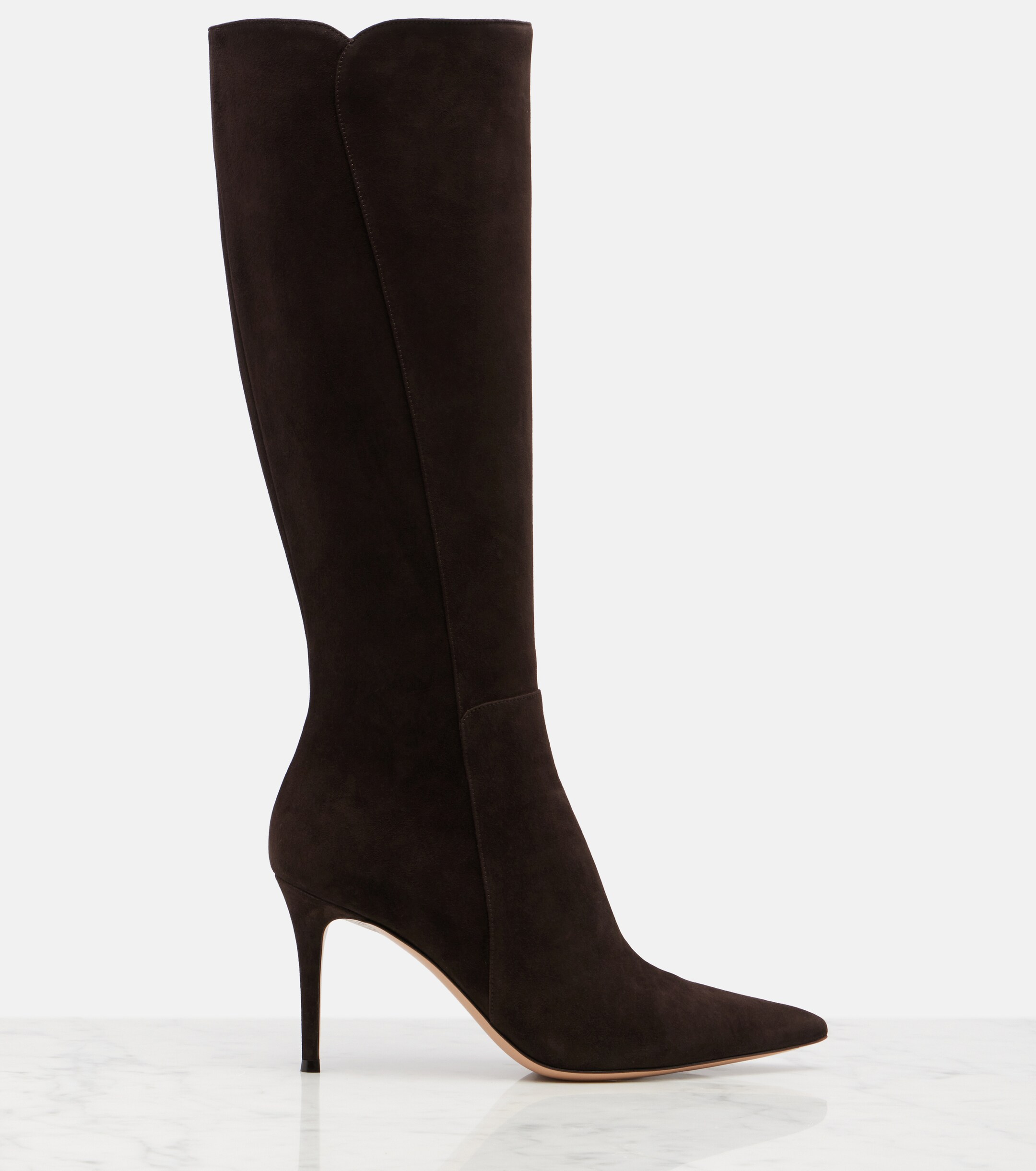 GIANVITO ROSSI Gianvito Rossi Suede knee-high boots