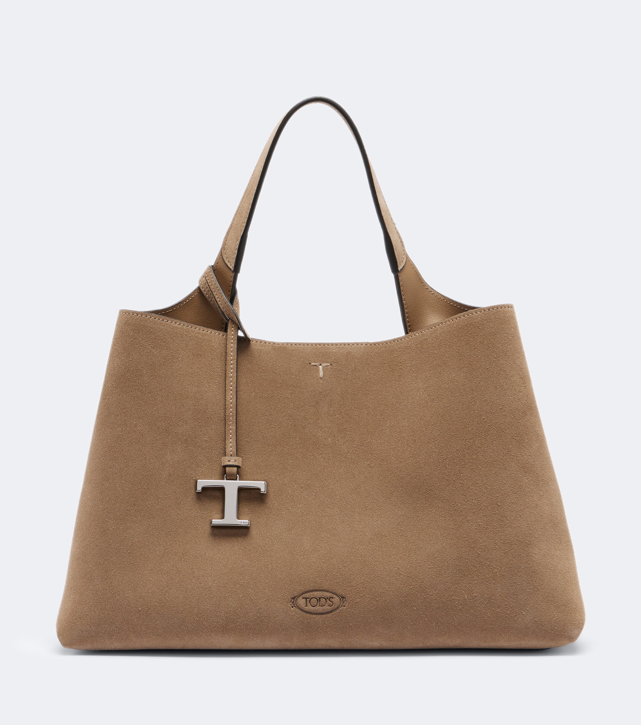 Tod's Apa Medium suede top-handle bag