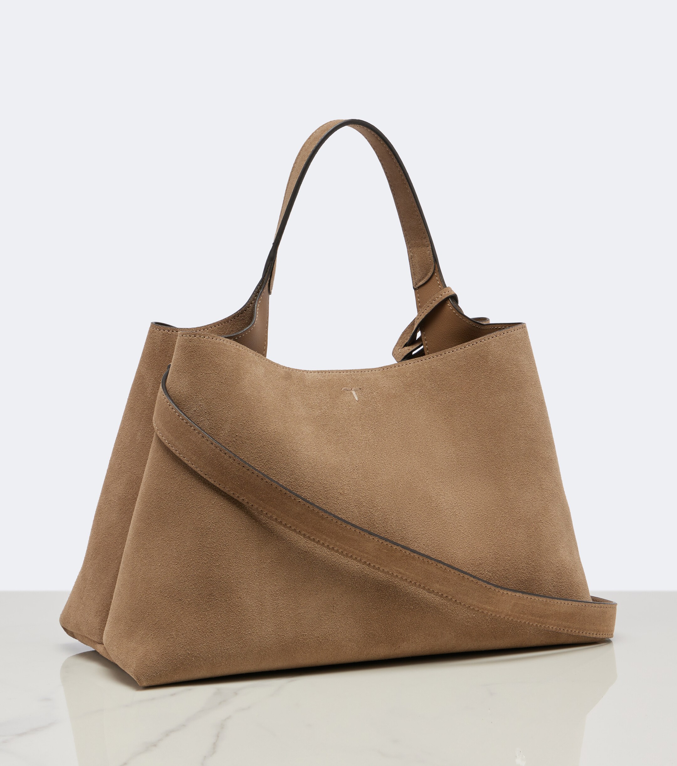 Tod's Apa Medium suede top-handle bag