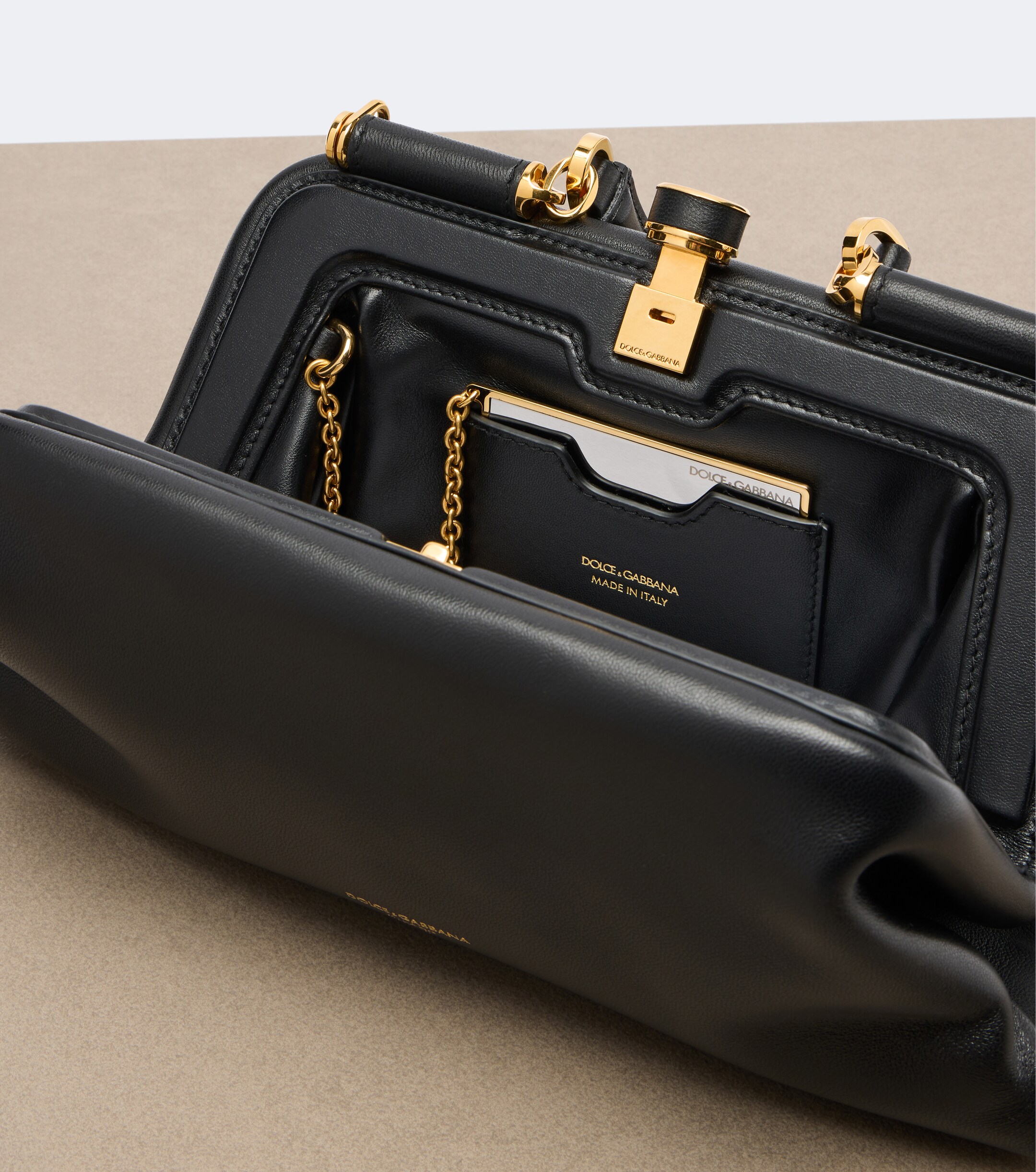 Dolce&Gabbana Dolce & Gabbana Grandma Medium leather top-handle bag