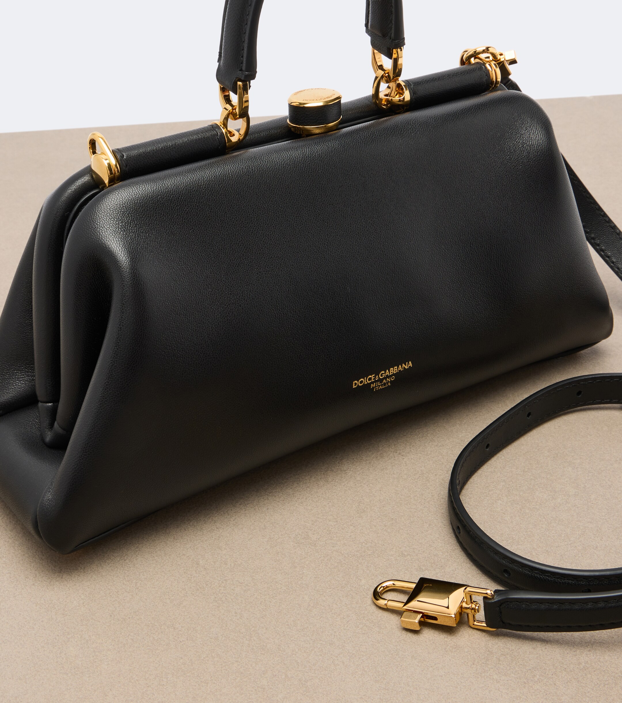 Dolce&Gabbana Dolce & Gabbana Grandma Medium leather top-handle bag