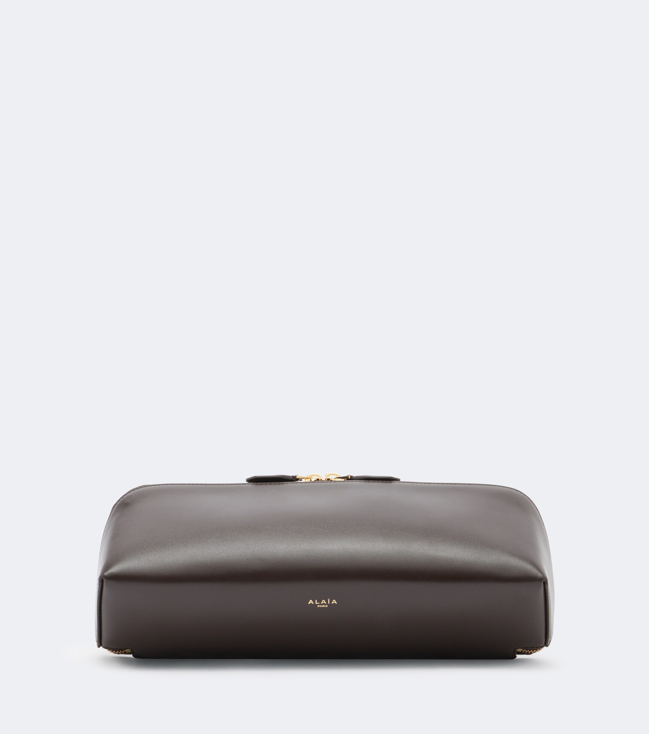 Alaïa Delta Small leather clutch