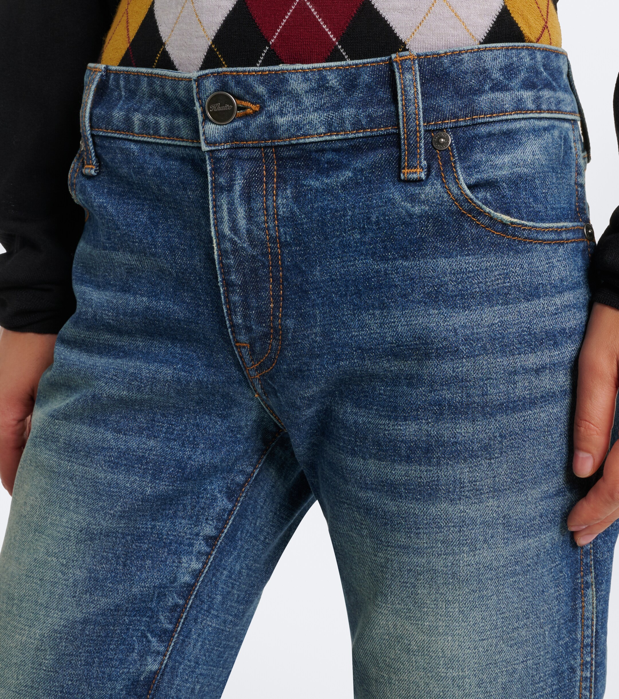 KHAITE Khaite Low-rise flared jeans