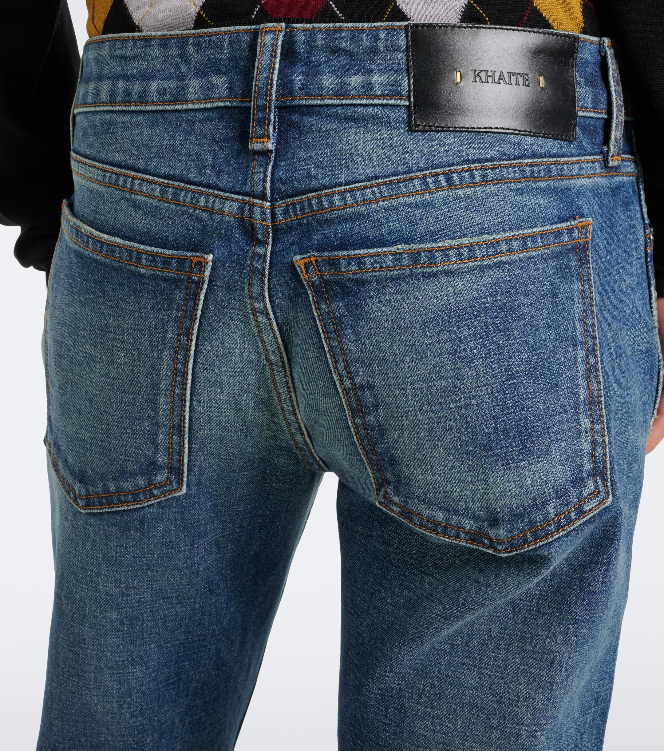 KHAITE Khaite Low-rise flared jeans
