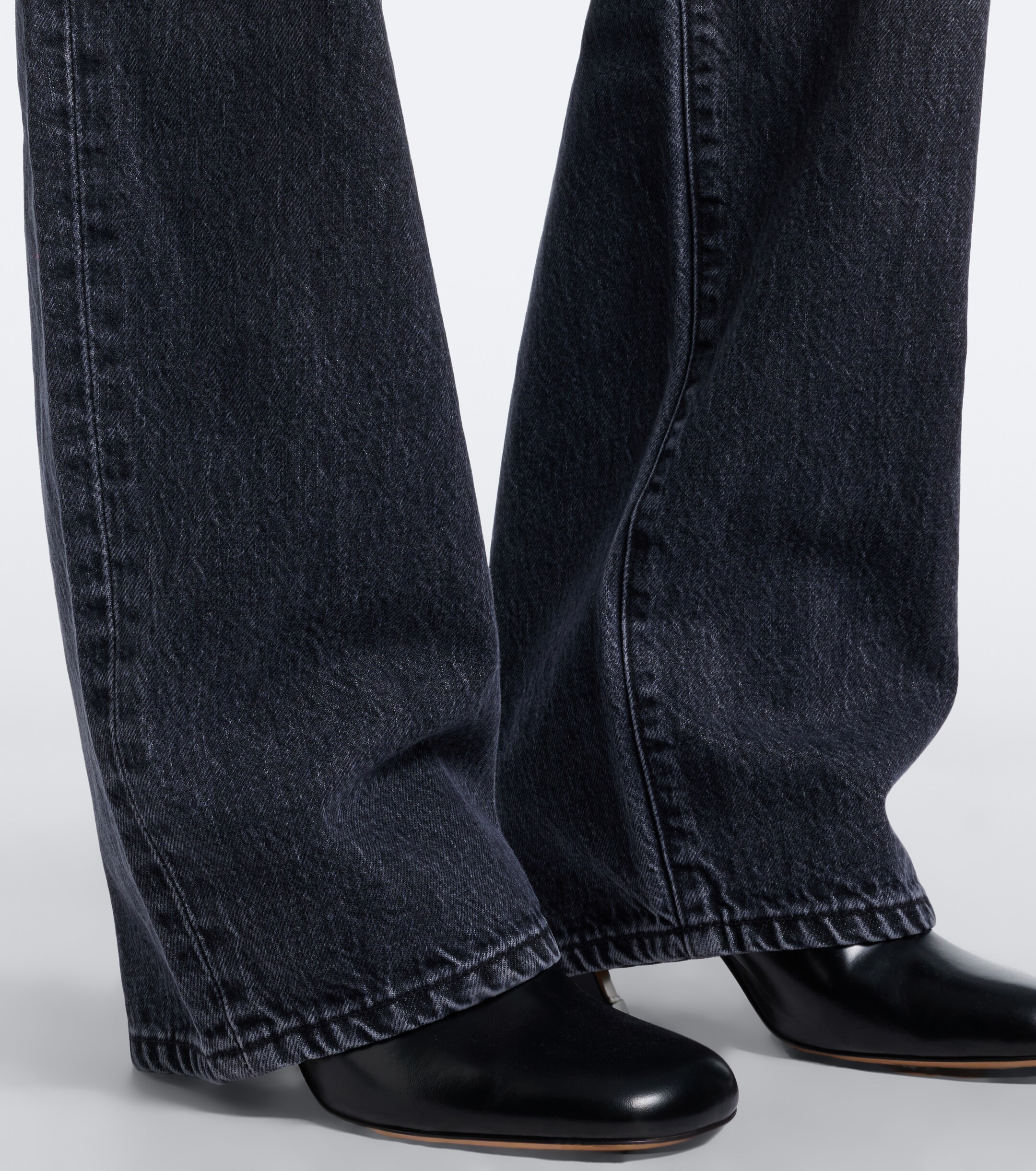 SLVRLAKE SLVRLAKE Hailey barrel-leg jeans