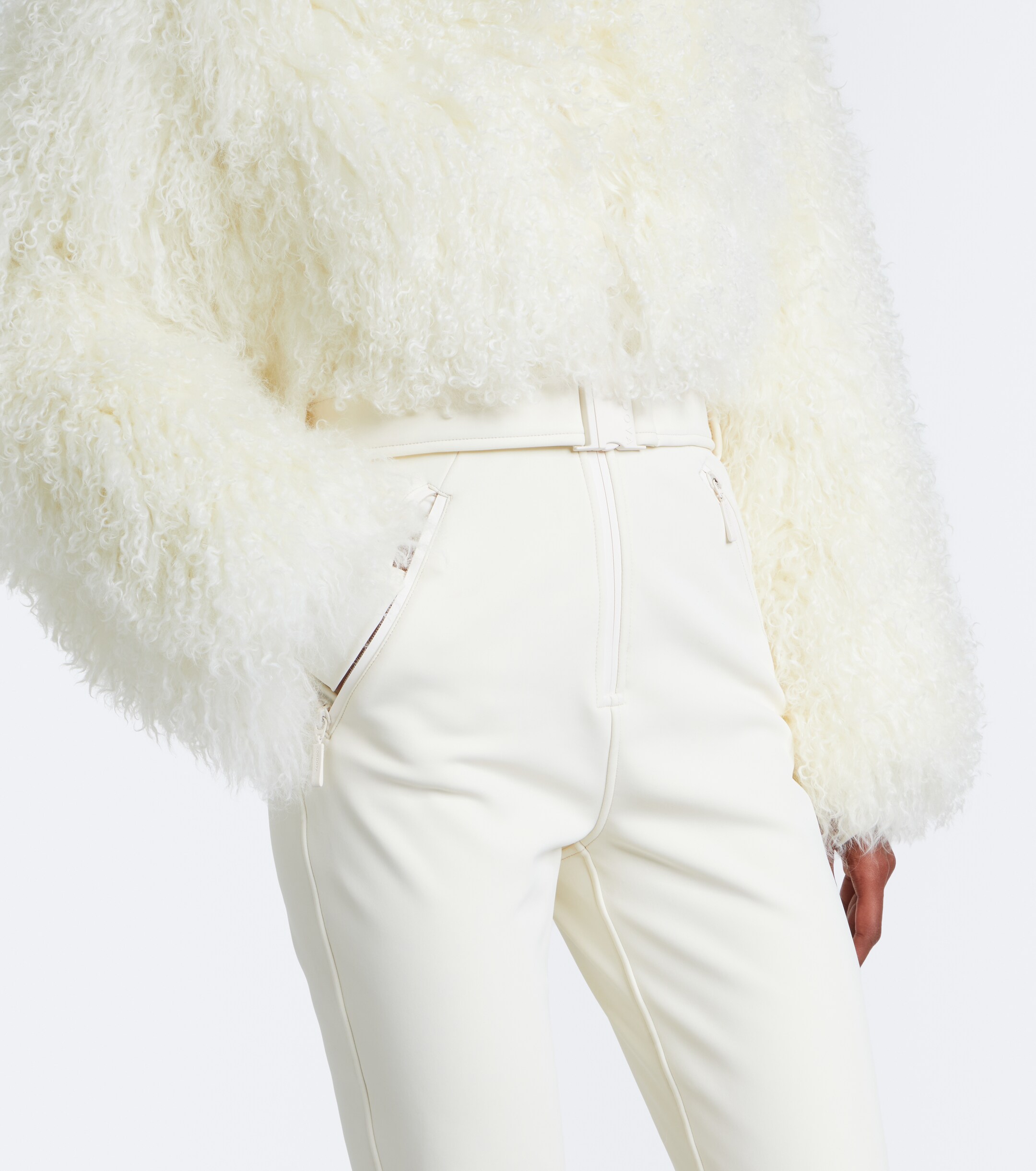 CORDOVA Cordova Nozawa belted shearling-trimmed ski suit